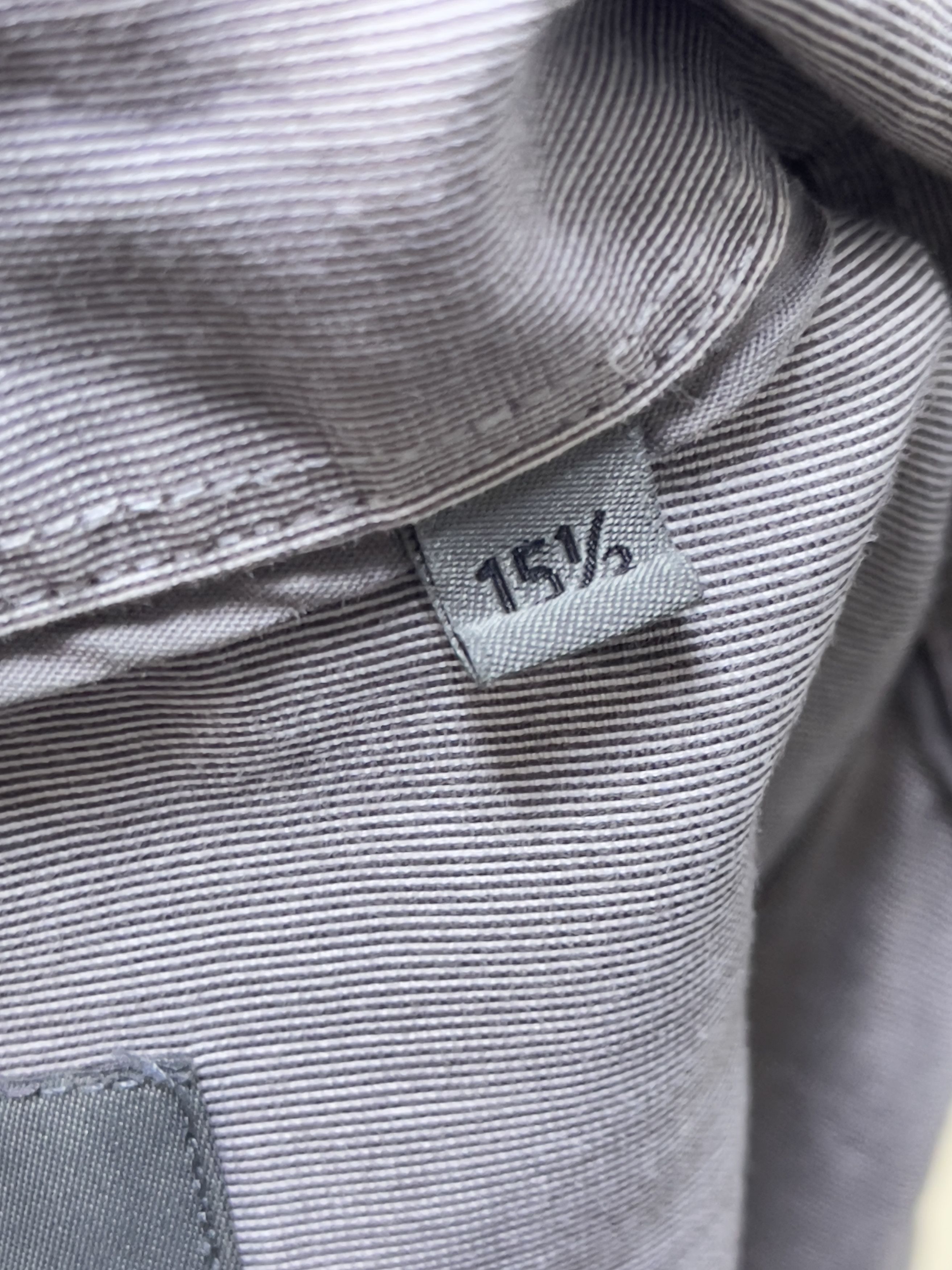 Givenchy 🔥 Givenchy 4G shirt long sleeve cotton gray striped Size US M / EU 48-50 / 2 - 7 Thumbnail