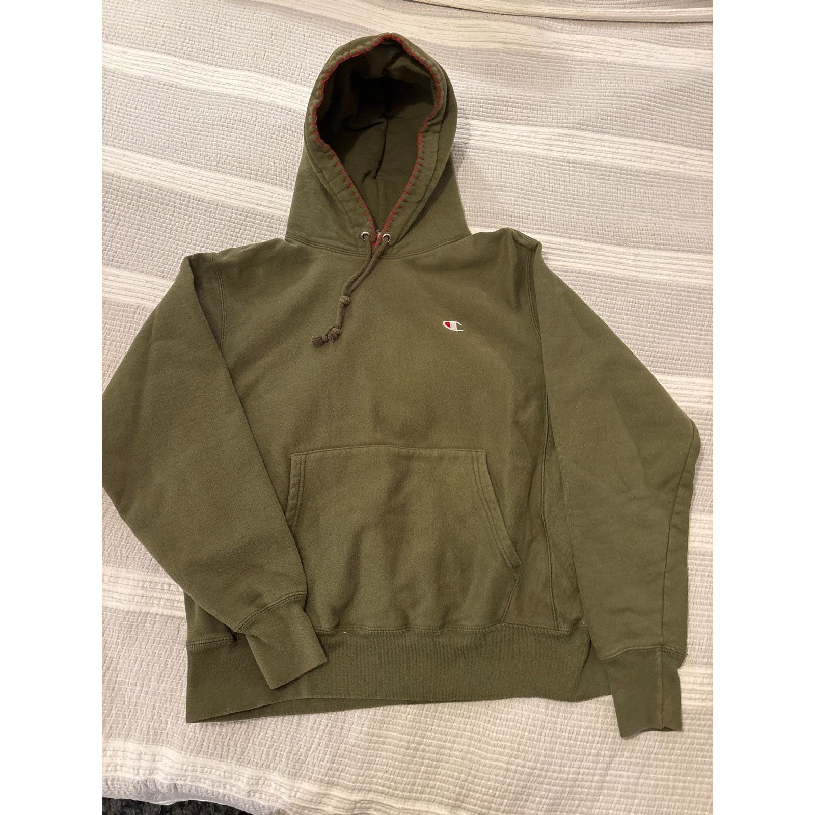 Champion Army Green Champion Hoodie Size M / US 6-8 / IT 42-44 - 1 Thumbnail