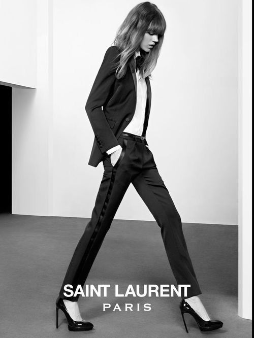 Saint Laurent Paris Saint Laurent Paris 2013 Le Smoking Jacket Size US S / EU 44-46 / 1 - 8 Thumbnail
