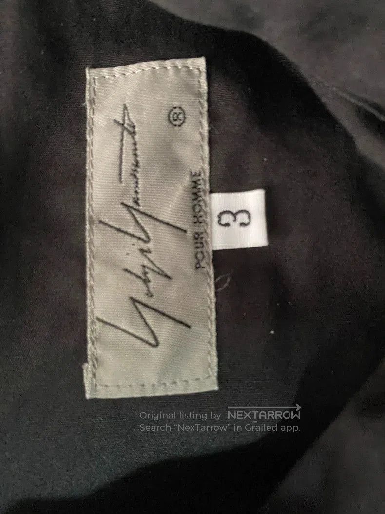 Yohji Yamamoto yohji yamamoto pour homme 19ss Striped Cupro Silk Two-layer Size US L / EU 52-54 / 3 - 4 Thumbnail