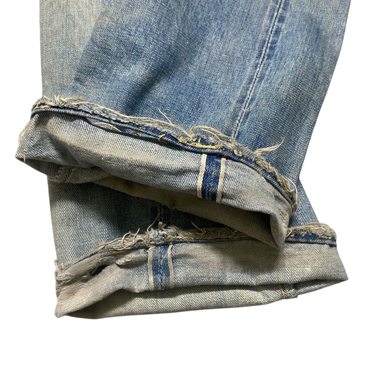 Levi's Vintage Levis 501 Big E Hidden Rivet Denim Selvedge Jeans Size US 30 / EU 46 - 13 Thumbnail