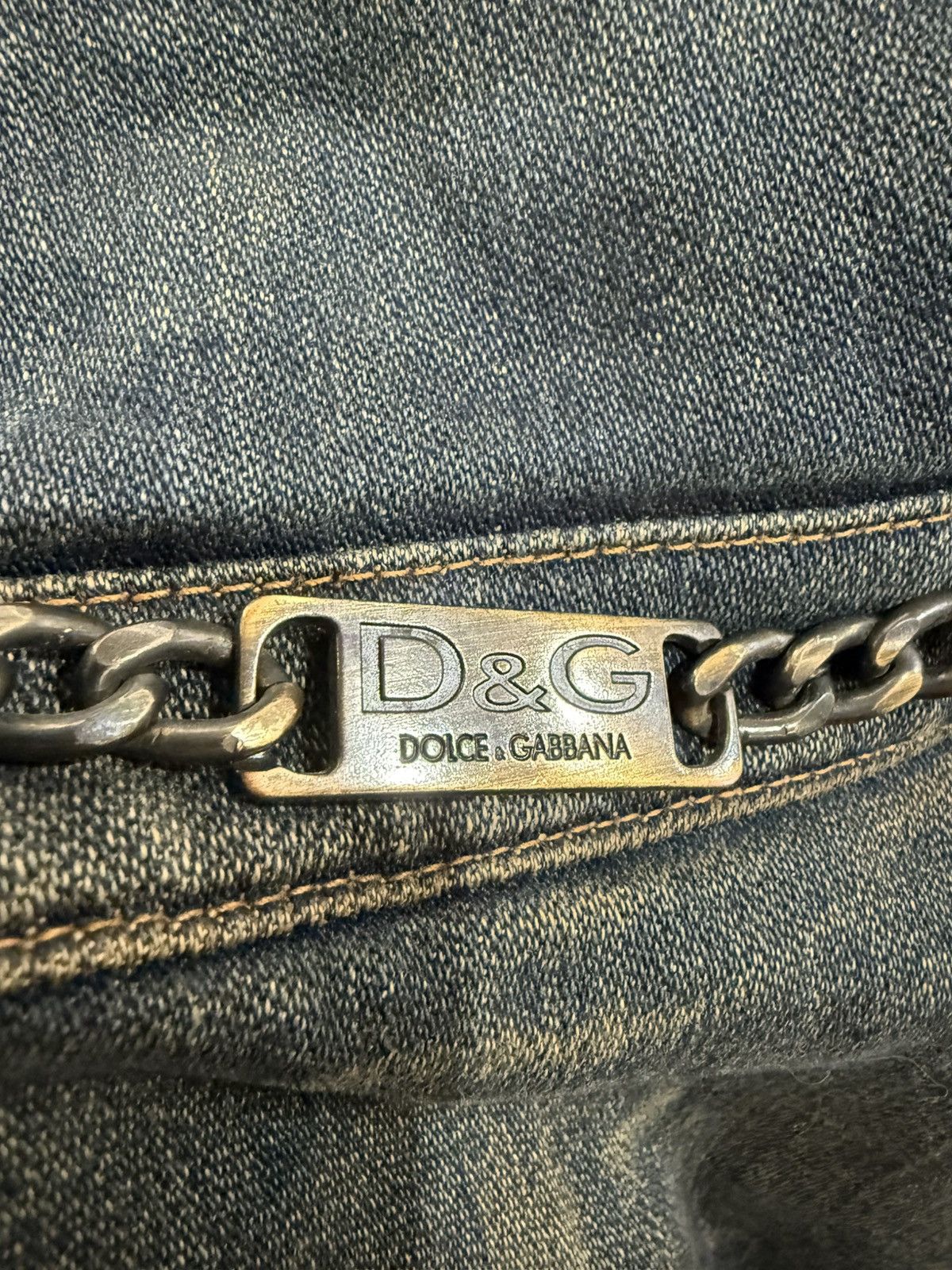 Dolce & Gabbana Archive ‘03 F/W Dolce & Gabbana double layer denim jacket Size US M / EU 48-50 / 2 - 8 Thumbnail