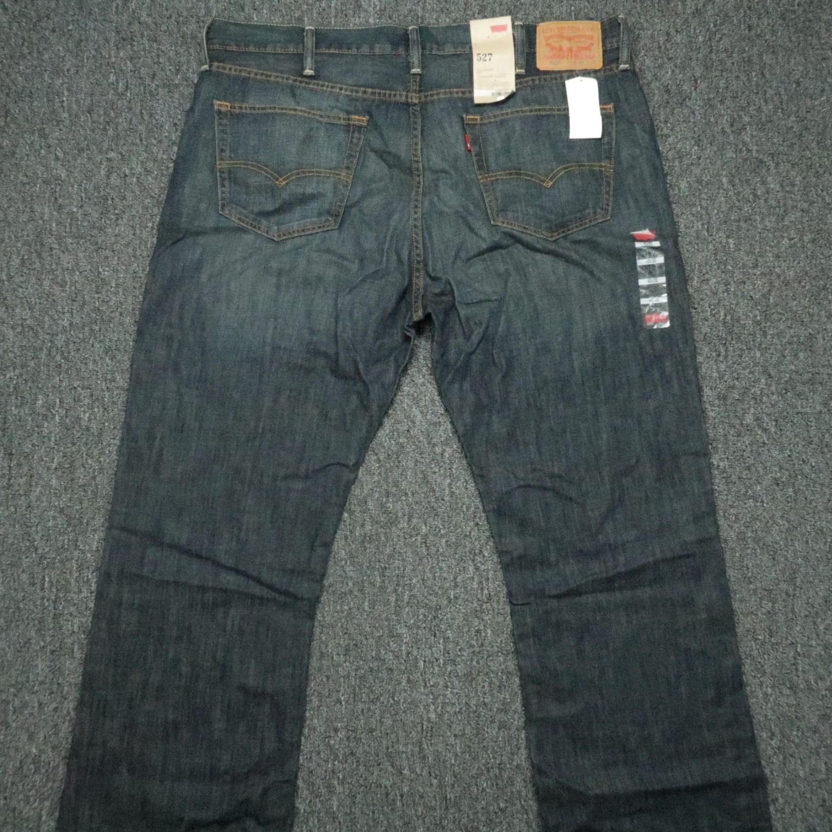 Levi's Levi's Jeans Mens 42x32 527 Slim Bootcut 5-Pocket Denim Blue Cotton Jeans Regular Size US 42 / EU 58 - 5 Thumbnail