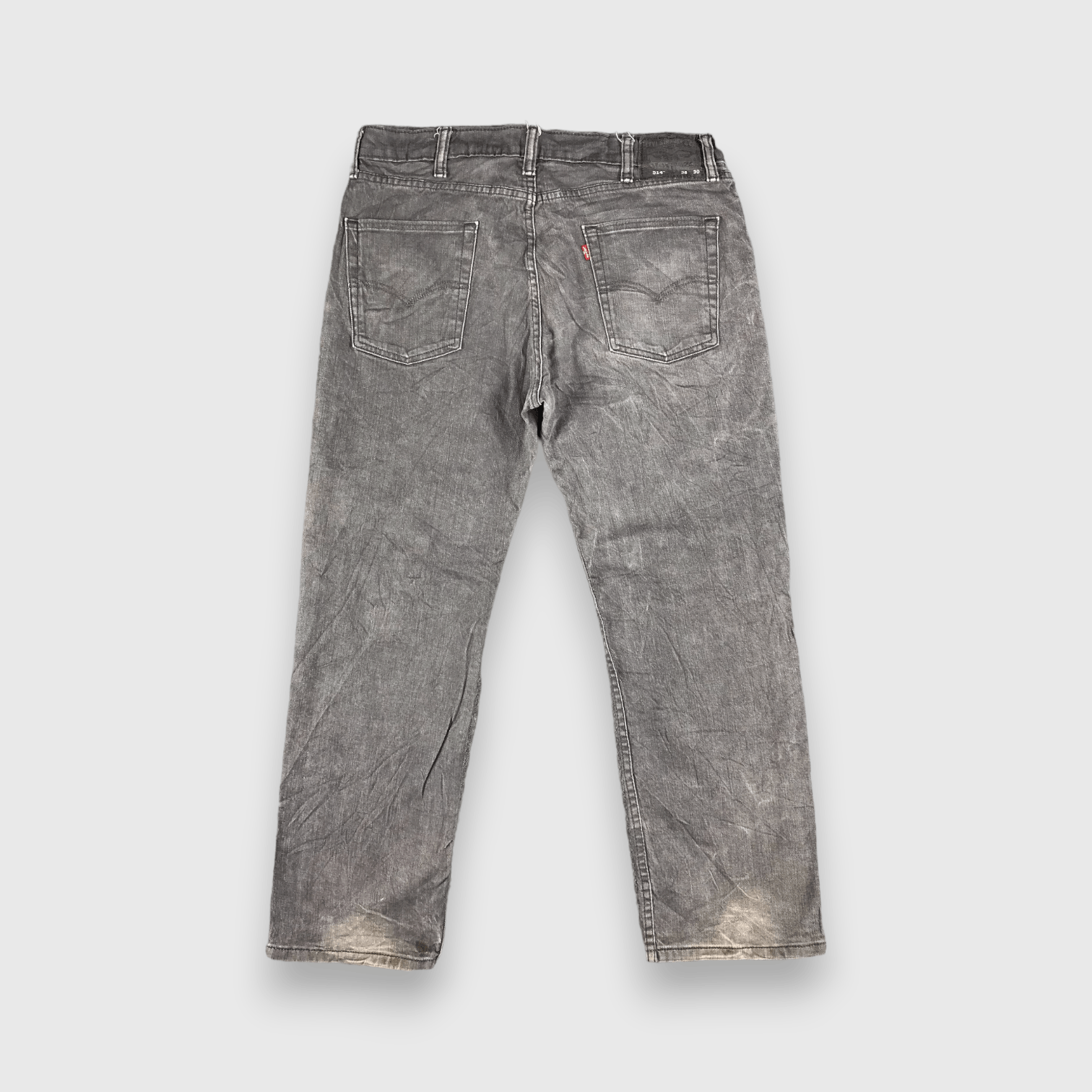 Levi's Vintage Faded Black Levis 514 Jeans-J2365 Size US 37 - 2 Thumbnail