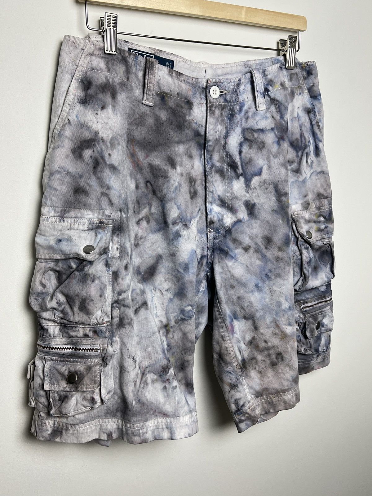 Polo Ralph Lauren ralph lauren tie dye cargo camo multipocket shorts Size US 33 - 3 Thumbnail