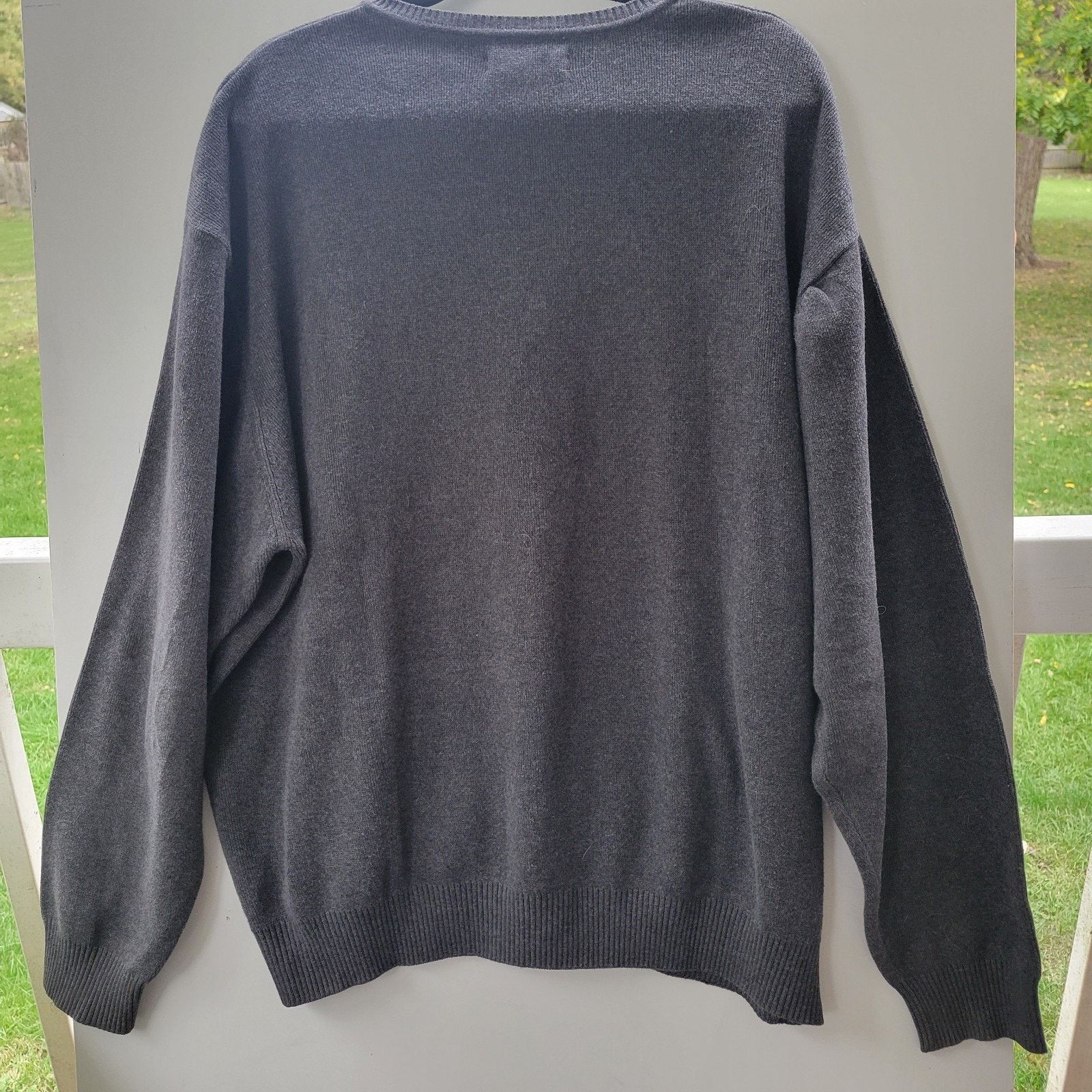 Alex Cannon Alex Cannon Mens Sweater Size XL Gray Silk Cashmere Blend Size US XL / EU 56 / 4 - 7 Thumbnail