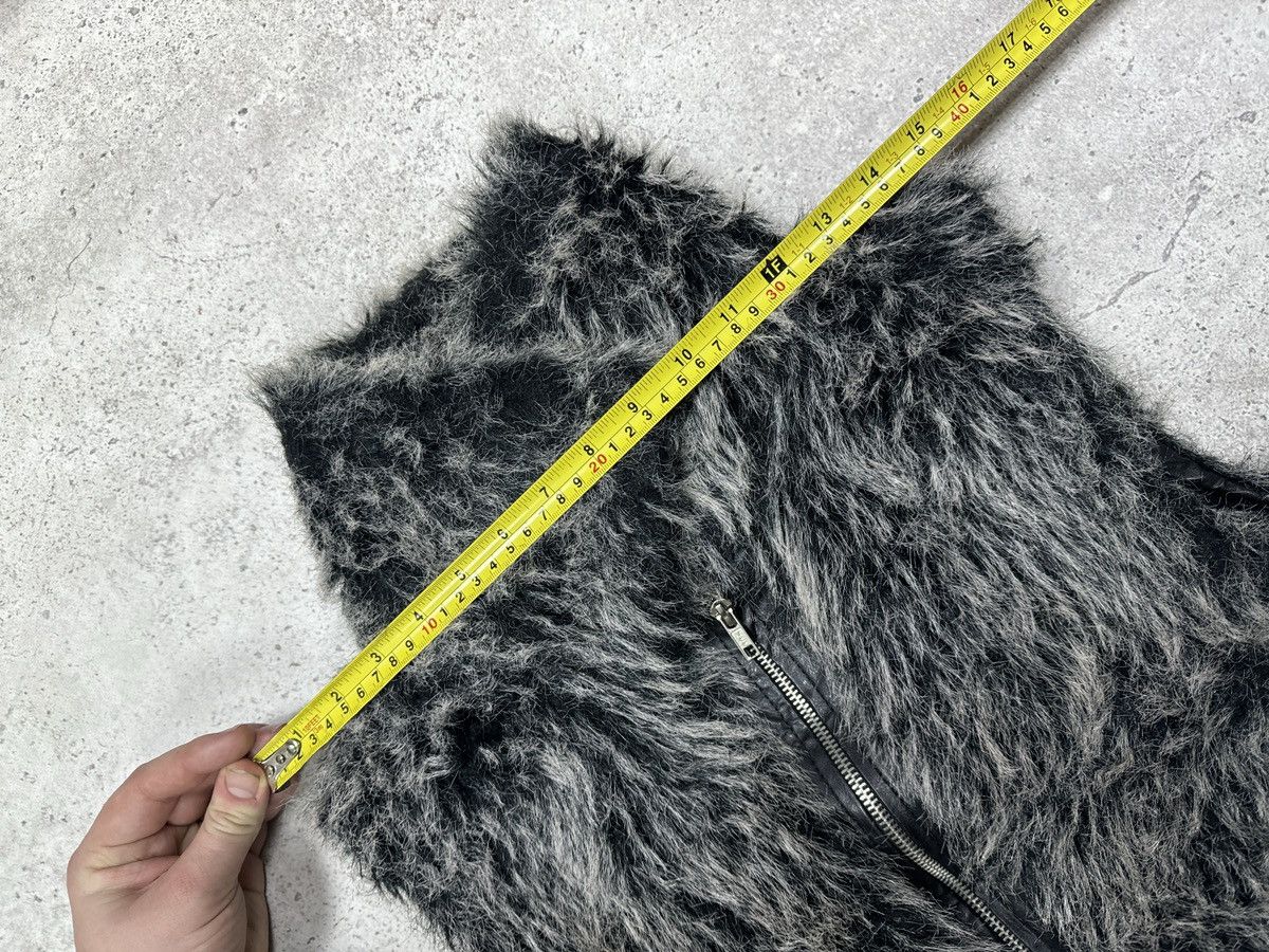 If Six Was Nine Vintage Fur Mohair Balenciaga Rick Owen’s Kmrii Style Vest Size US S / EU 44-46 / 1 - 6 Thumbnail