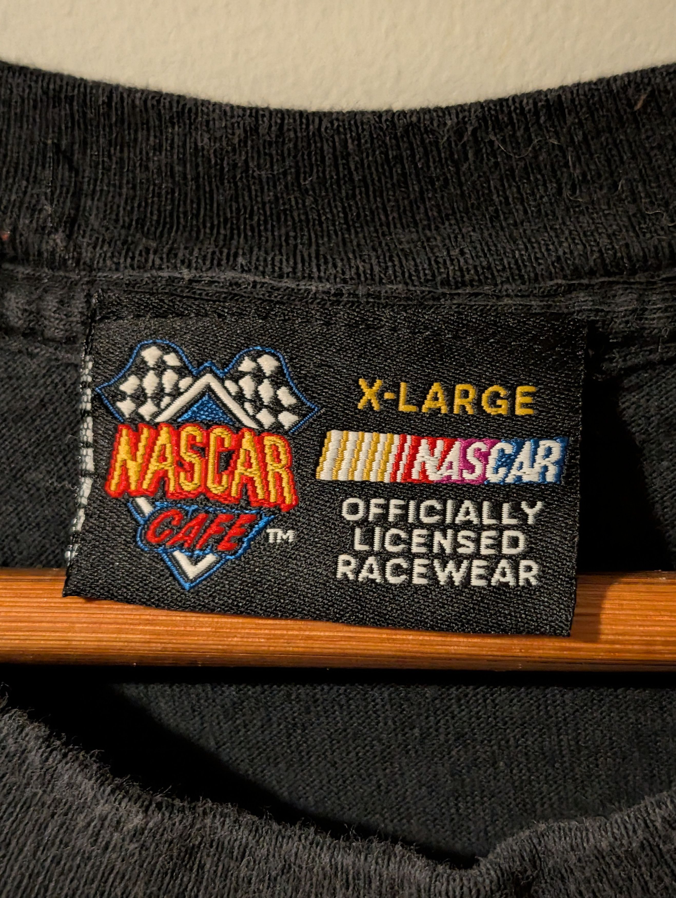NASCAR Vintage 90s Nascar Myrtle Beach Cafe Logo X-Large T-Shirt Size US XL / EU 56 / 4 - 3 Thumbnail