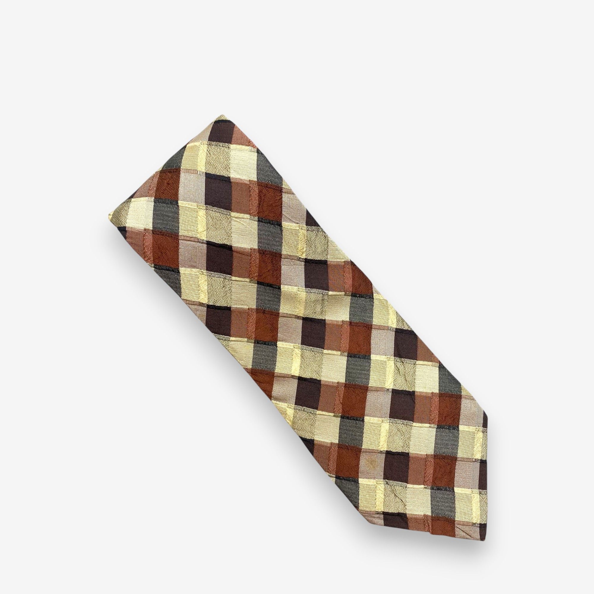 Issey Miyake Vintage Issey Miyake SILK Necktie Cravate Pure Silk Size ONE SIZE - 2 Thumbnail