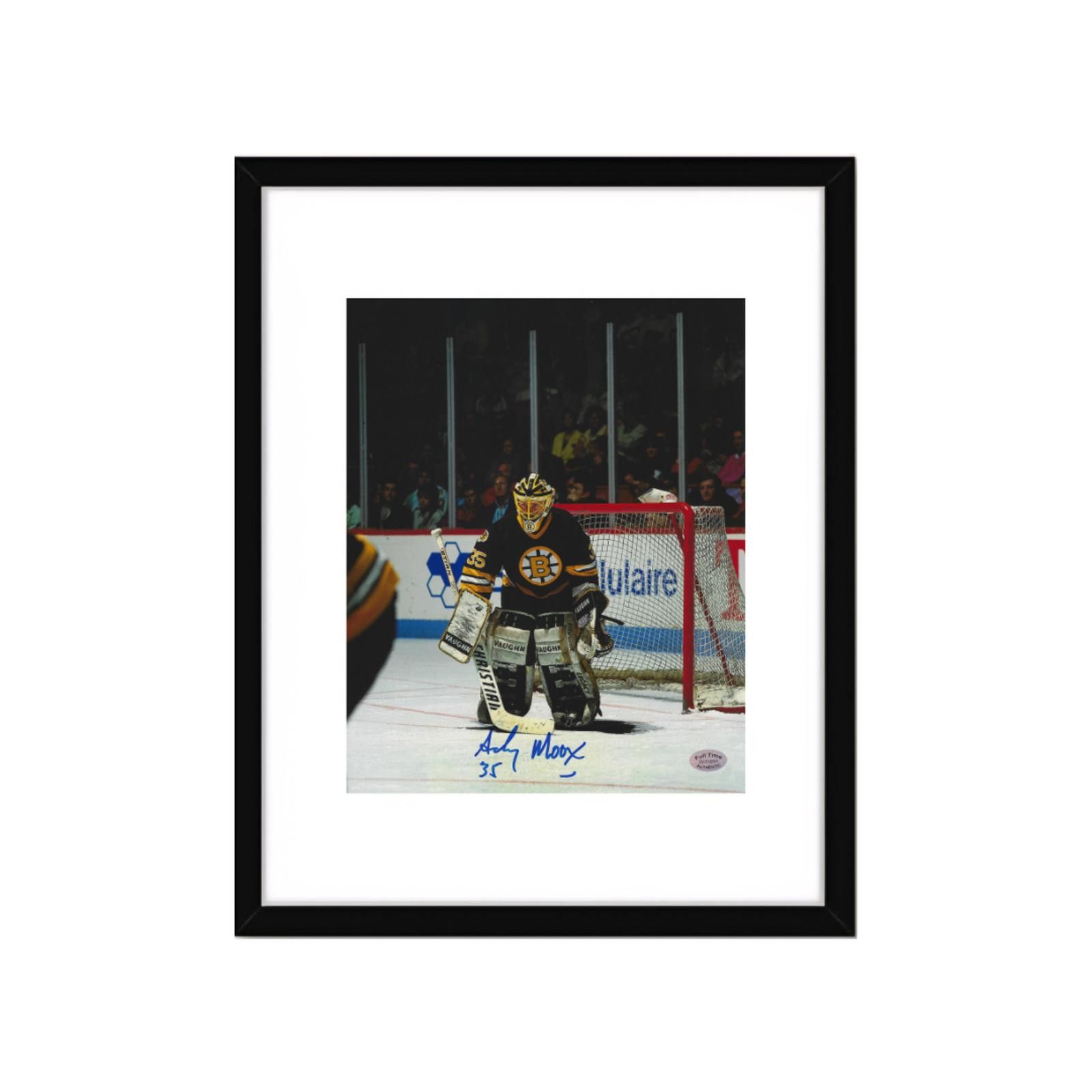 Other Andy Moog Autographed 8x10 Photo With COA W/Frame Size ONE SIZE - 2 Thumbnail