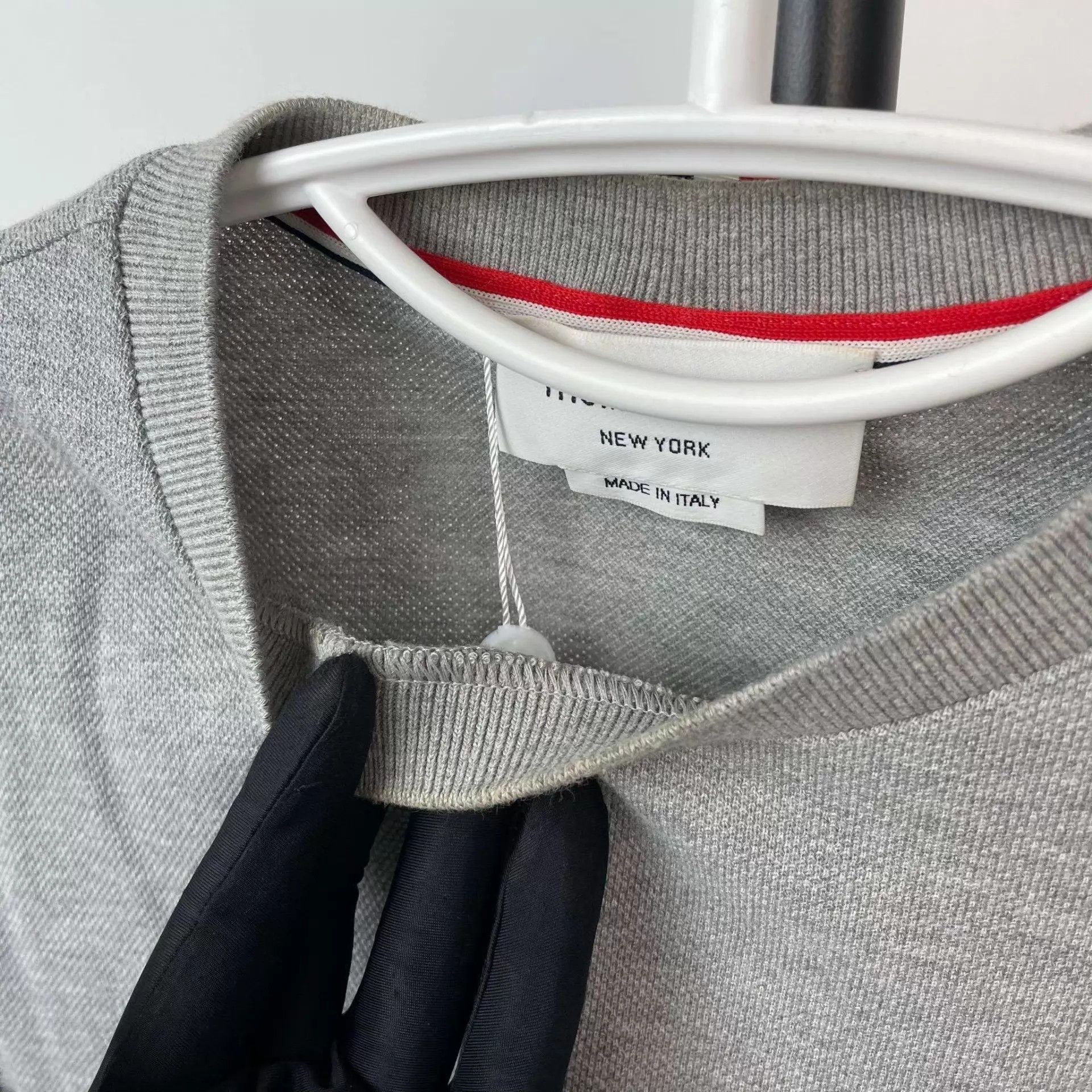 Thom Browne TB Gray Short Sleeve T-Shirt Size 0 Size XS / US 0-2 / IT 36-38 - 3 Thumbnail