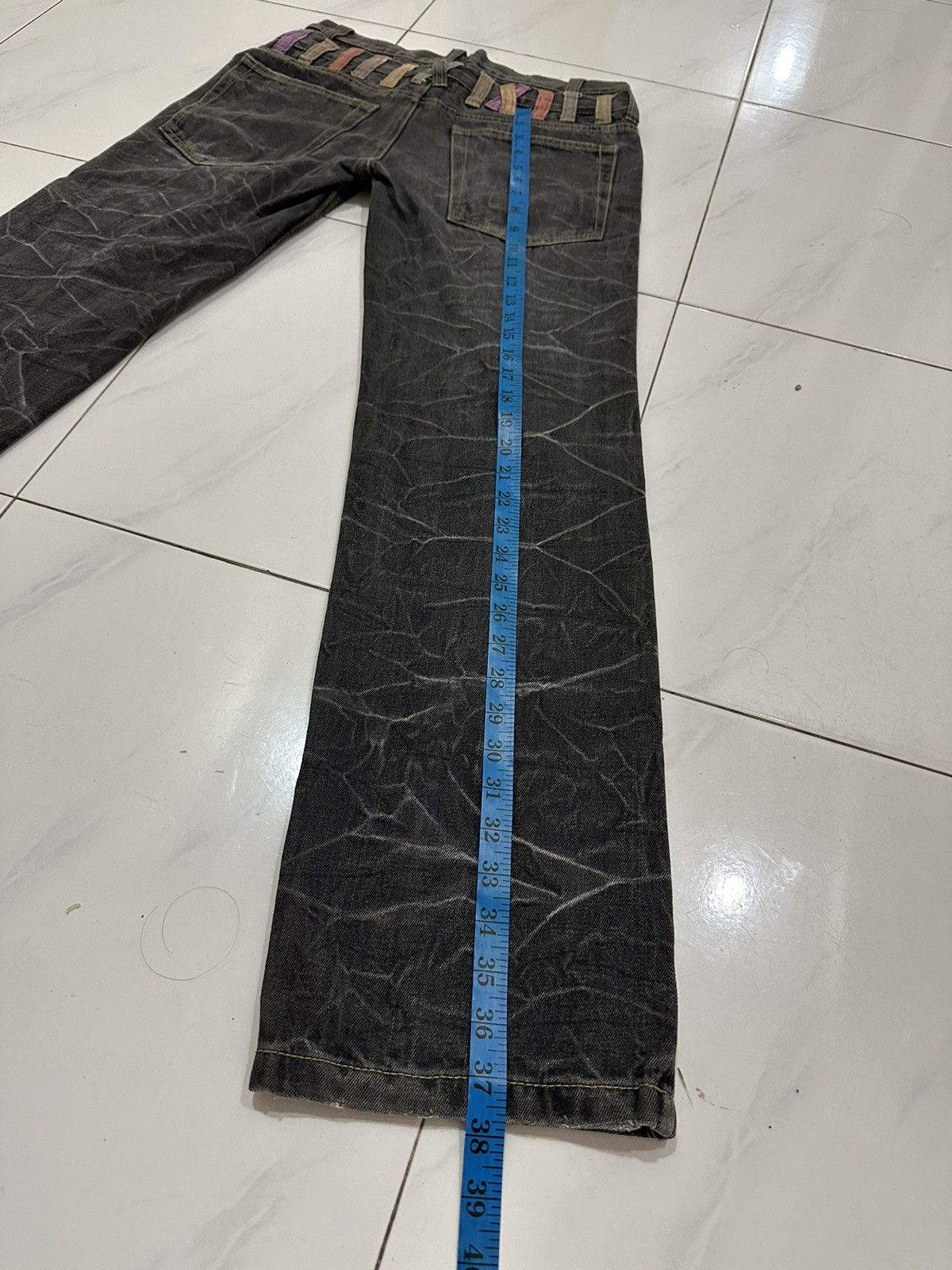 Japanese Brand VTG Distress Nylaus Double Waist Like Undercover Pants Size US 34 / EU 50 - 11 Thumbnail