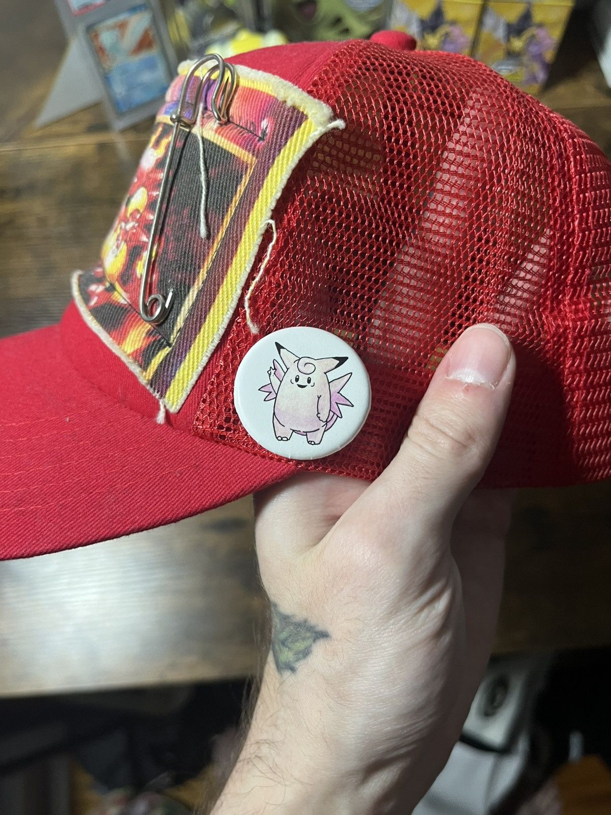 Other Choreboy pokemon magmar hat red Size ONE SIZE - 4 Thumbnail