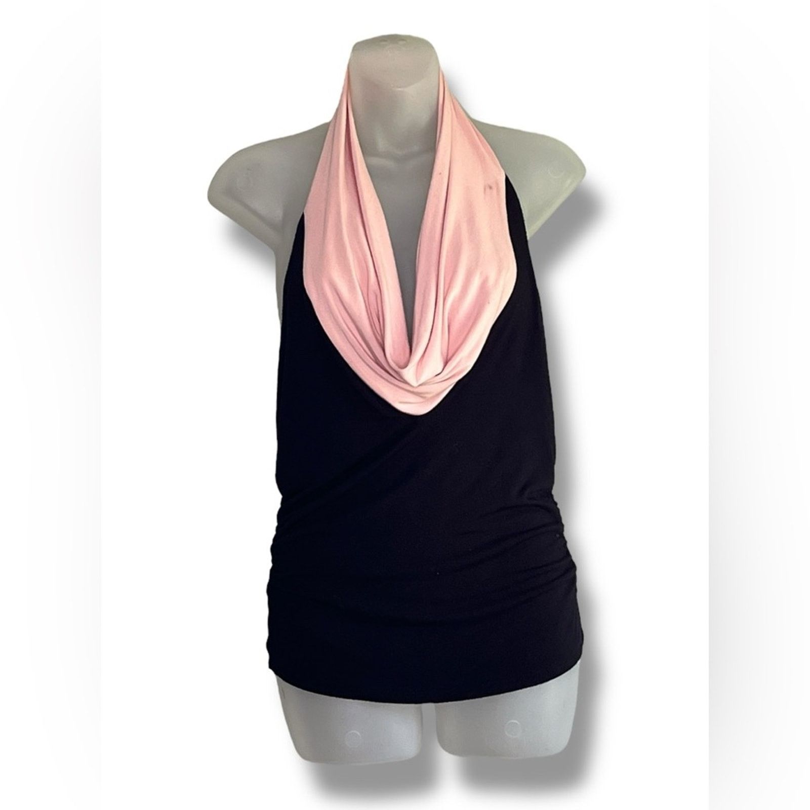 Other Arden B halter top in contrasting colors NEW Size L / US 10 / IT 46 - 1 Thumbnail