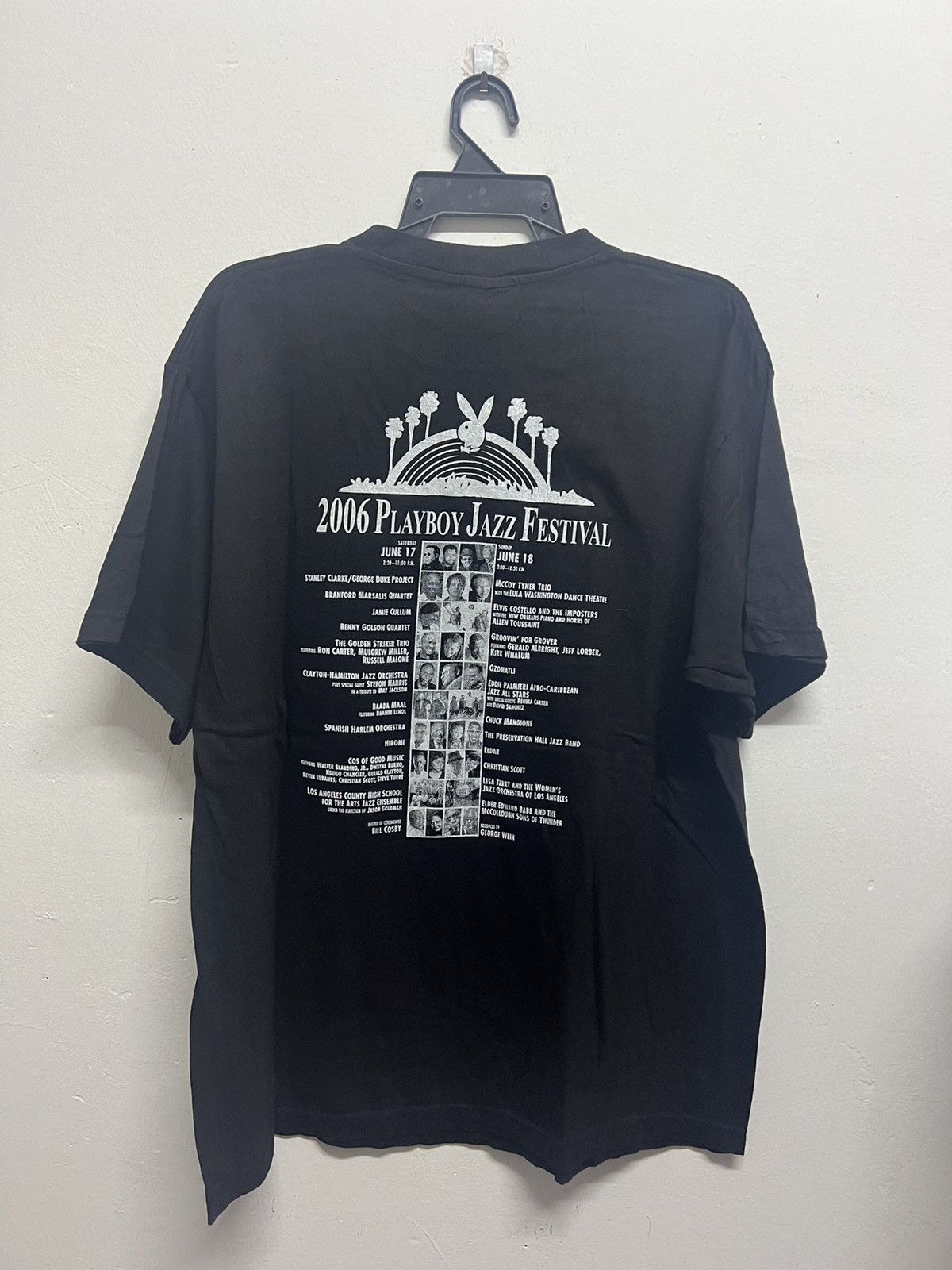 Band Tees × Vintage Vintage 90’s Jazz Playboy Festival Tee Size US XL / EU 56 / 4 - 4 Thumbnail