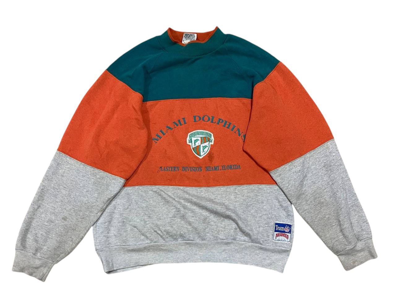 NFL × Vintage Vintage nfl miami dolphins sweatshirt Size US M / EU 48-50 / 2 - 1 Thumbnail