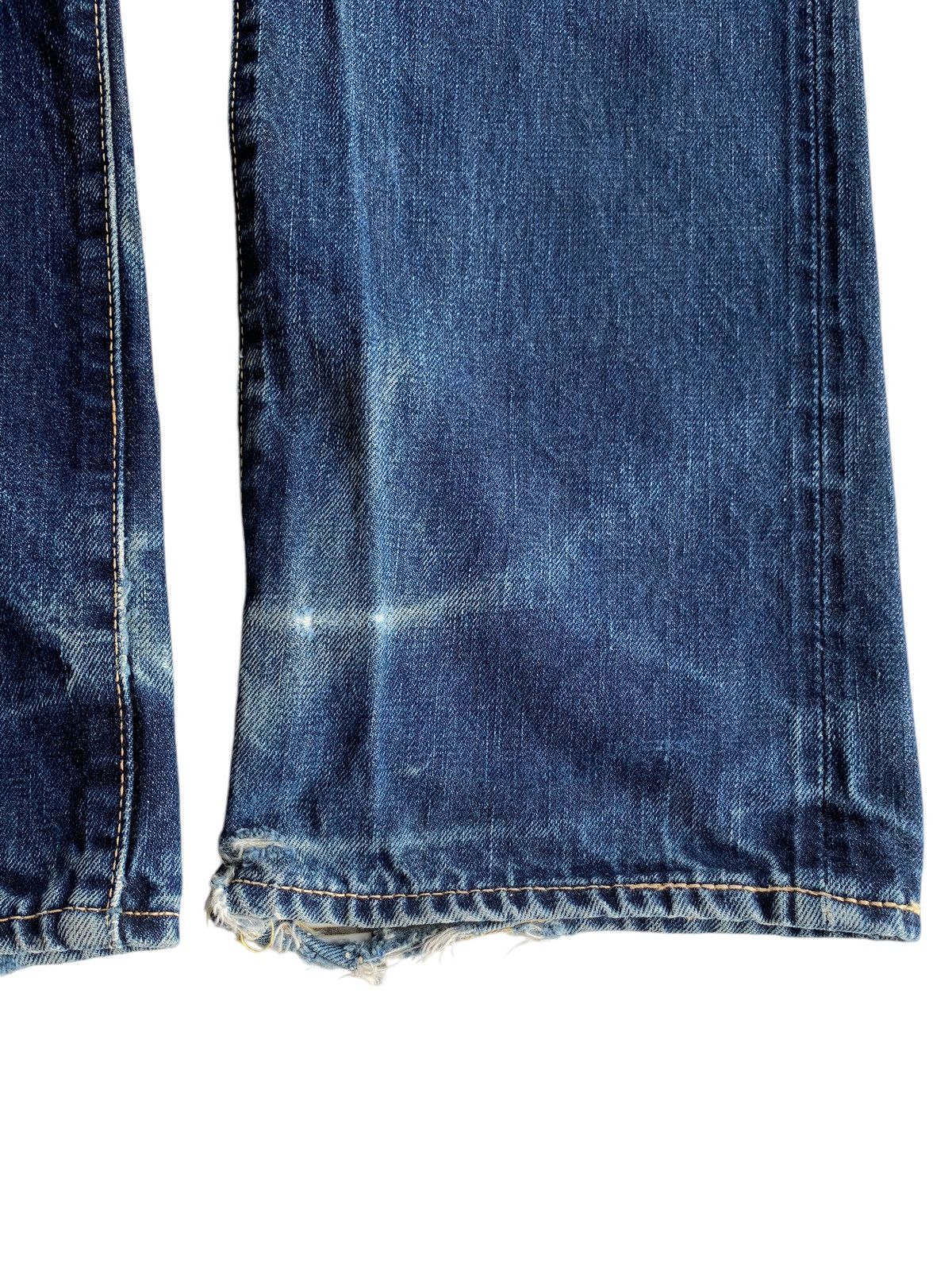 If Six Was Nine × Japanese Brand Unknown Japanese Brand Button fly Mudwash Selvedge Denim Size US 28 / EU 44 - 16 Thumbnail
