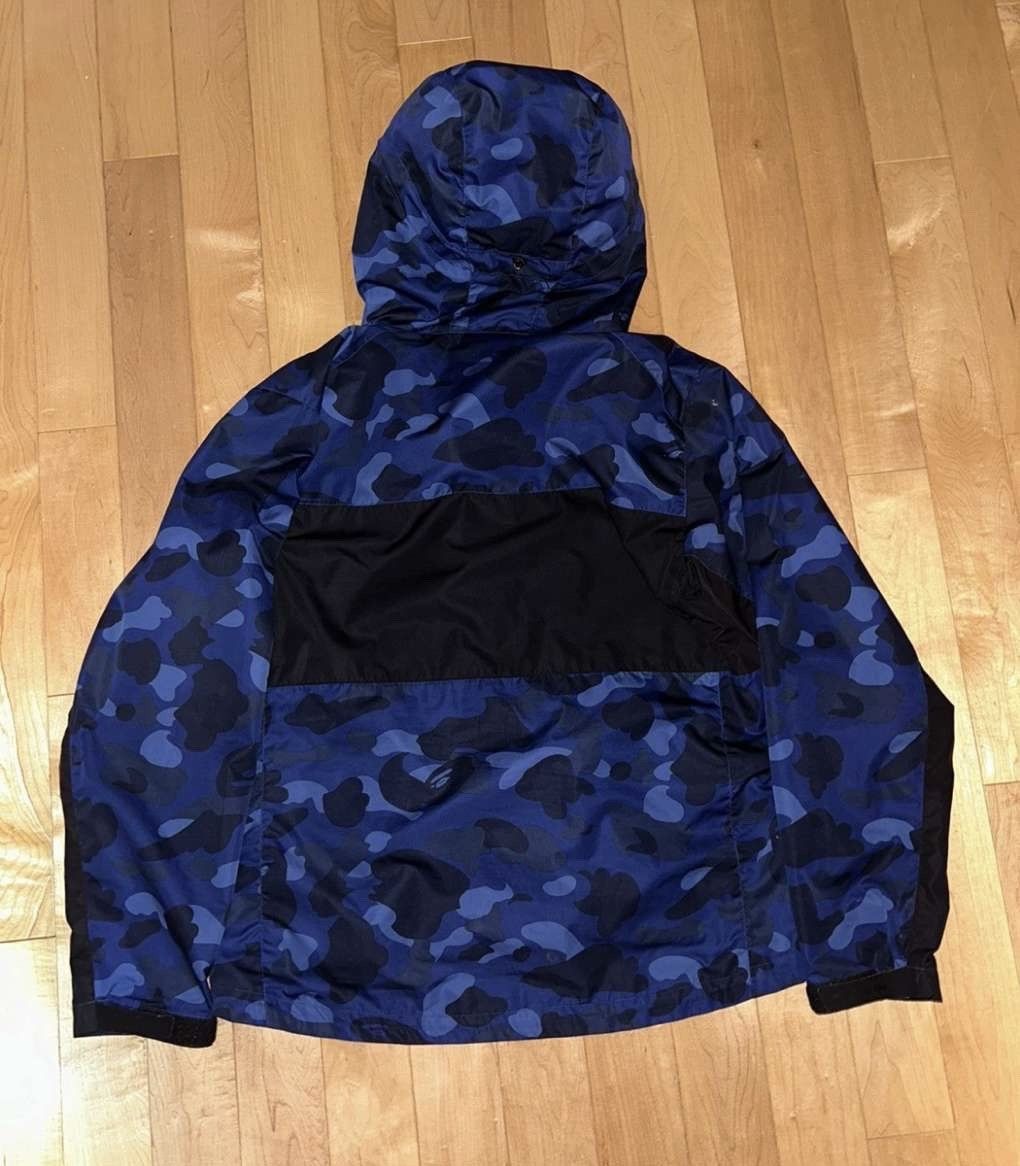 Bape Rare Vintage Blue Camo Bape Jacket Size US XL / EU 56 / 4 - 2 Thumbnail