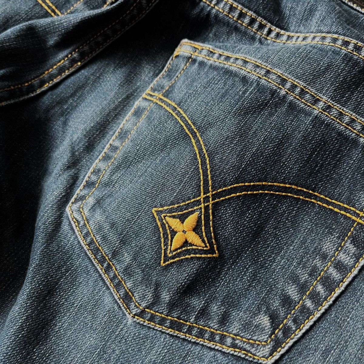 Designer × Japanese Brand × Louis Vuitton Rare 1/1 Deconstructed Louis Vuitton Jeans Size US 32 / EU 48 - 16 Thumbnail