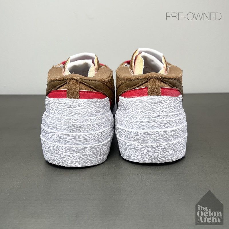 Nike × Sacai Nike x Sacai Blazer Low 'British Tan' DD1877-200 Size US 10.5 / EU 43-44 - 4 Thumbnail