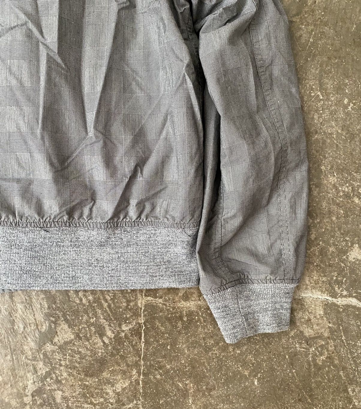 Engineered Garments Engineered Garments Grey Check Bomber Jacket Kapital Needles Size US L / EU 52-54 / 3 - 6 Thumbnail