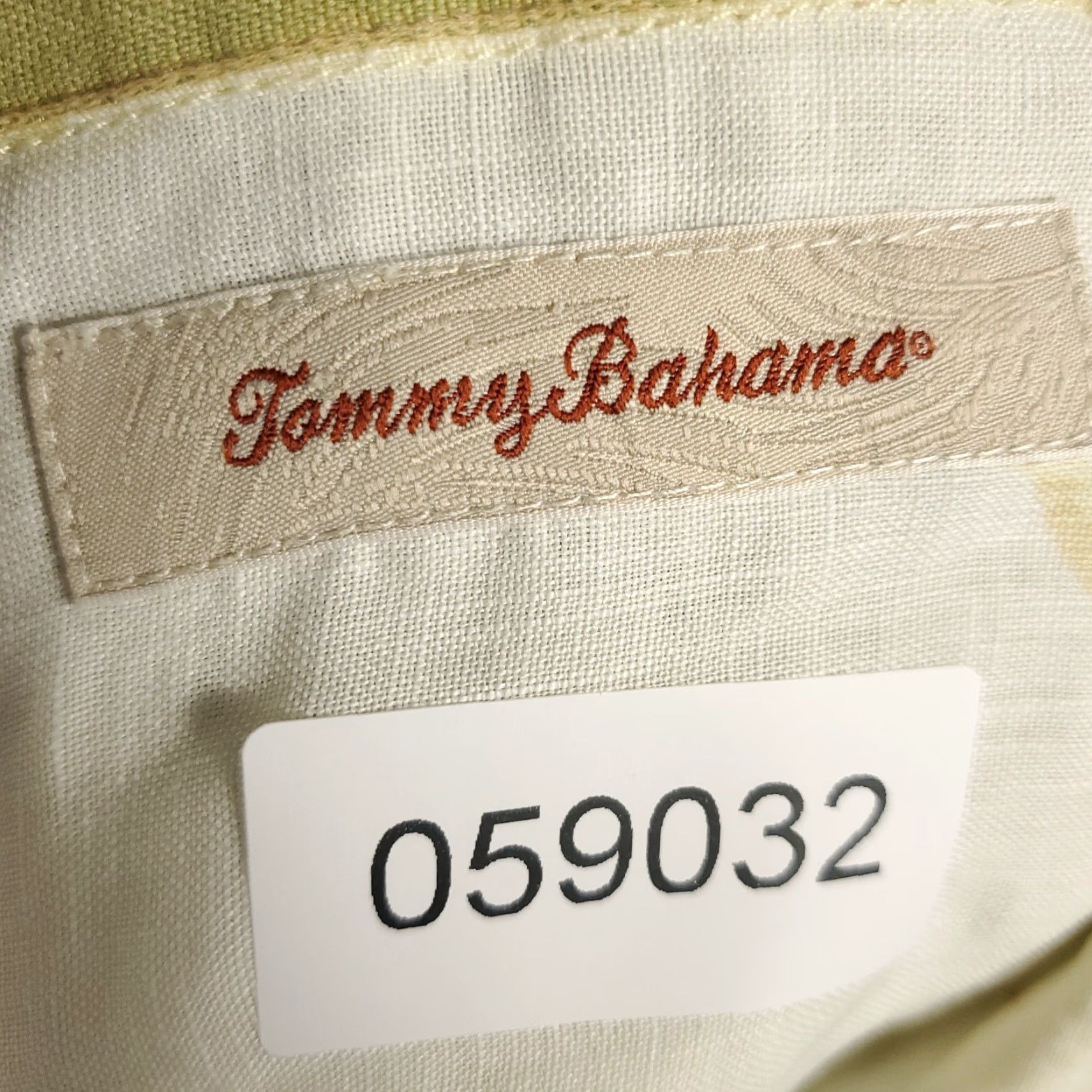 Tommy Bahama VINTAGE Tommy Bahama Men's Hawaiian Shirt 2XL Linen Short Sleeve Tropical Beach Casual Size US XXL / EU 58 / 5 - 8 Thumbnail