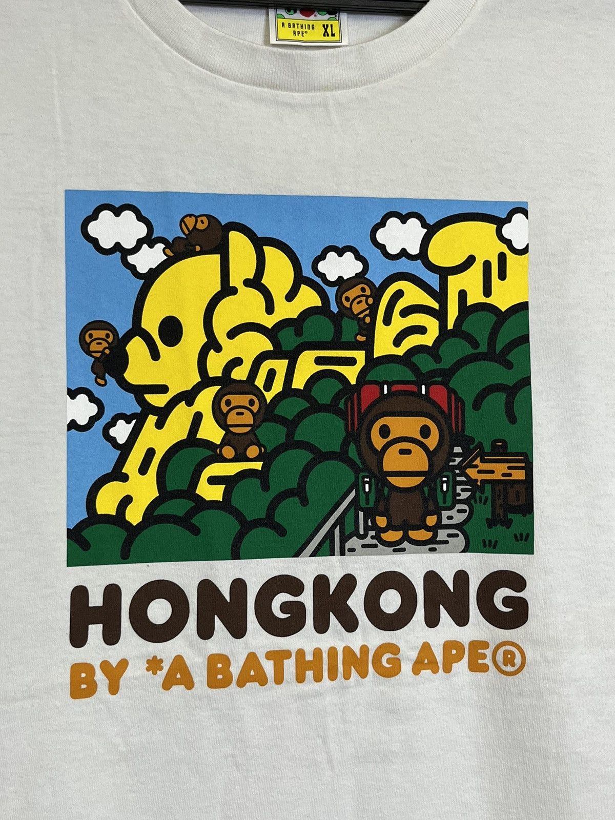 Bape BAPE STORE HONG KONG 14th ANNIVERSARY TEE SHIRT Size US XL / EU 56 / 4 - 3 Thumbnail