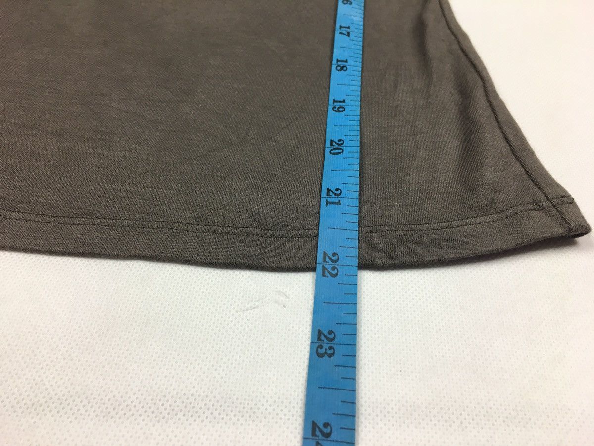 Japanese Brand Yohji Yamamoto Y’s For Living Inner Stretchable Tee Size XS / US 0-2 / IT 36-38 - 8 Thumbnail