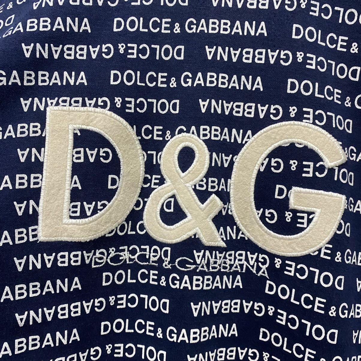 Dolce & Gabbana Vintage Dolce & Gabbana All Over Print Spellout T-Shirt Y2K Size US M / EU 48-50 / 2 - 5 Thumbnail