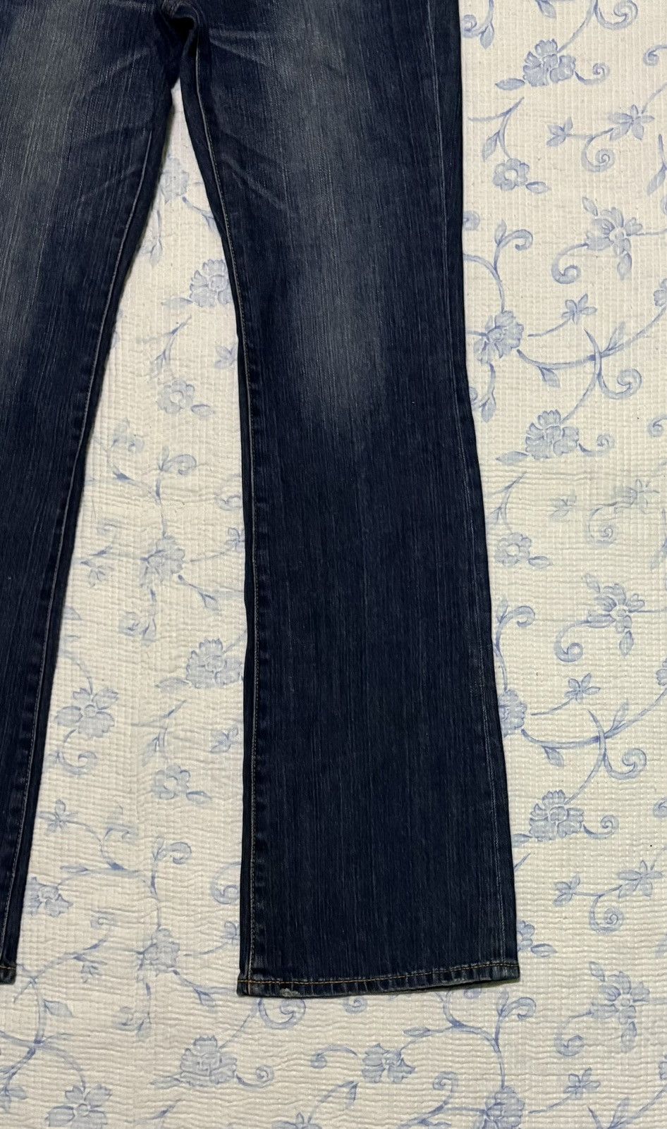 Uniqlo Japanese Uniqlo Style Up Streetwear Pant Flared Denim Size US 30 / EU 46 - 8 Thumbnail
