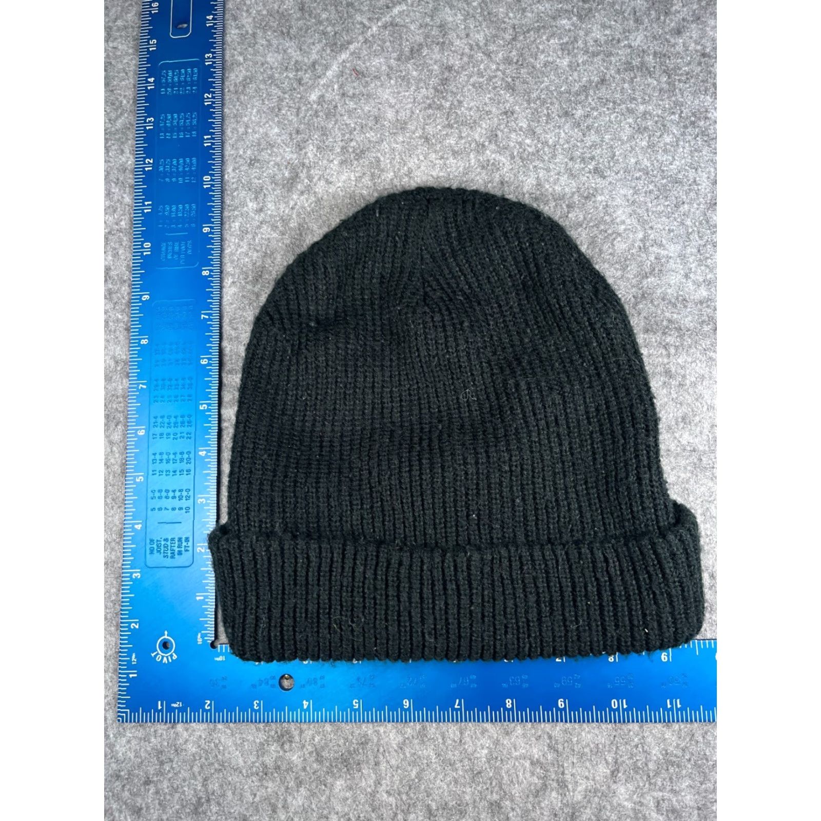 Dickies Dickies Beanie Adult One Size Black Knit 100% Acrylic Workwear Hat Men Winter Ski Woolless Knit Beanie Size ONE SIZE - 4 Thumbnail