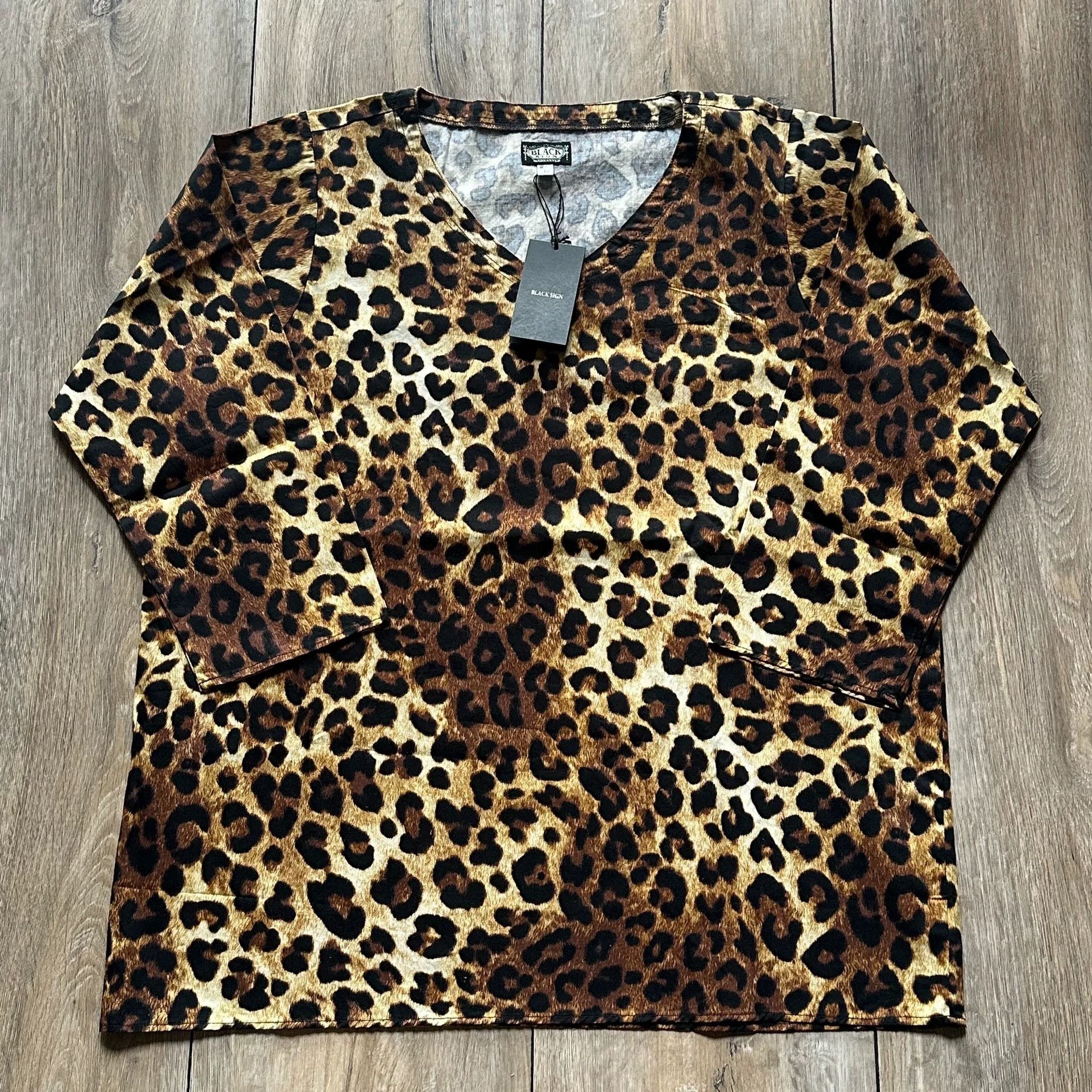 BLACK SIGN Black Sign Print 3/4 Sleeve Size US XXS / EU 40 - 1 Thumbnail