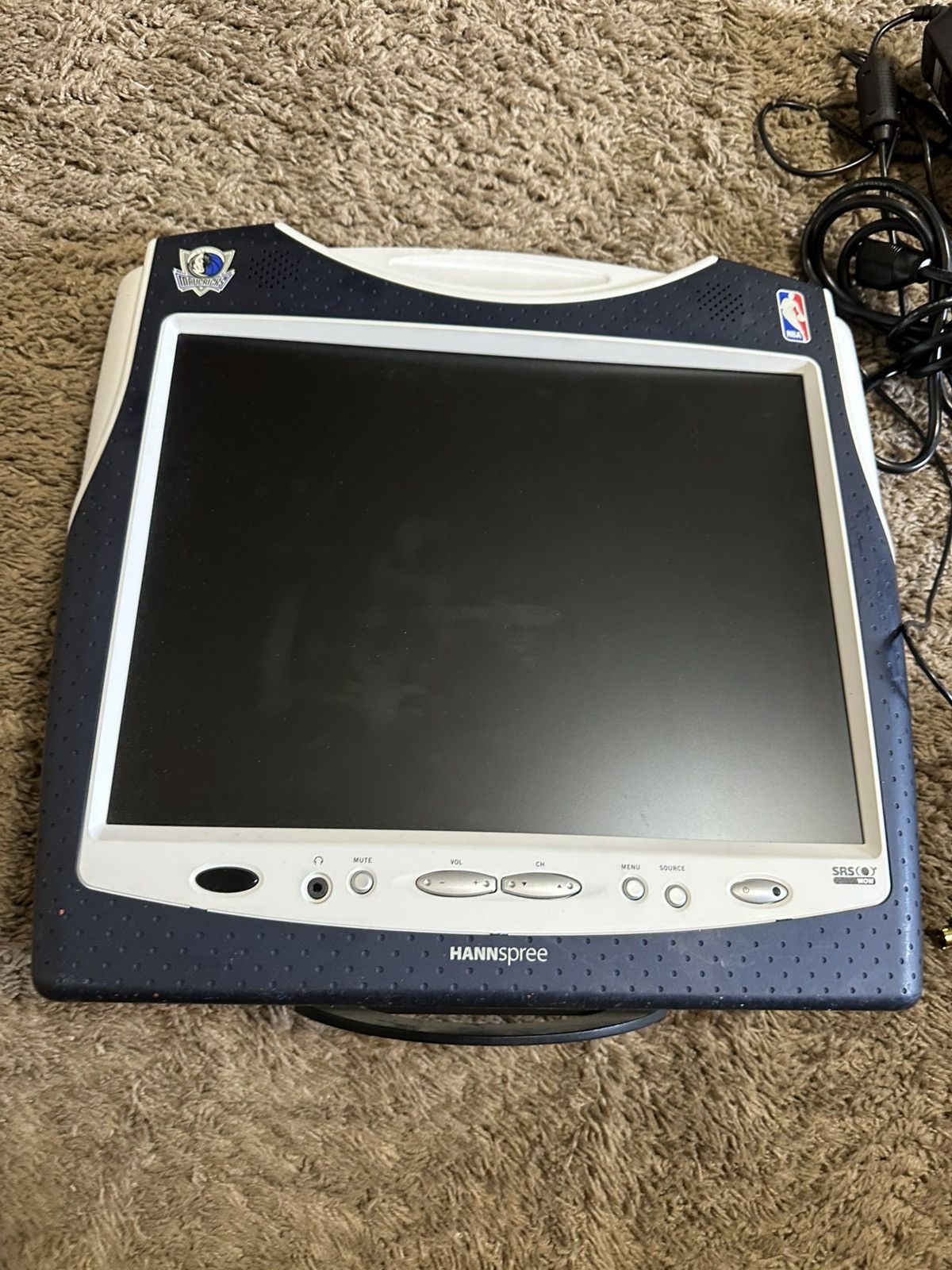 NBA Vintage NBA Dallas Mavericks Hannspree 15 inch tv A. Johnson Size US L / EU 52-54 / 3 - 2 Thumbnail