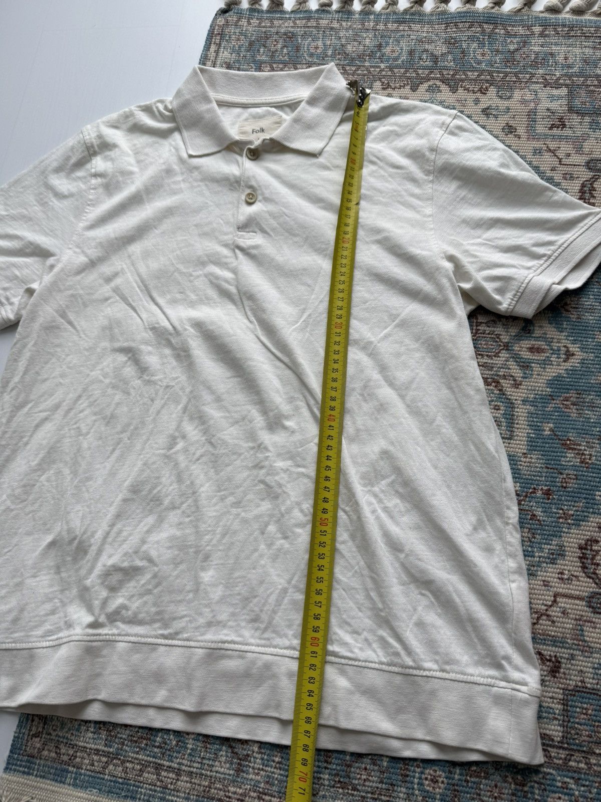 Folk FOLK Basic Cotton Polo T-Shirt Size US L / EU 52-54 / 3 - 6 Thumbnail
