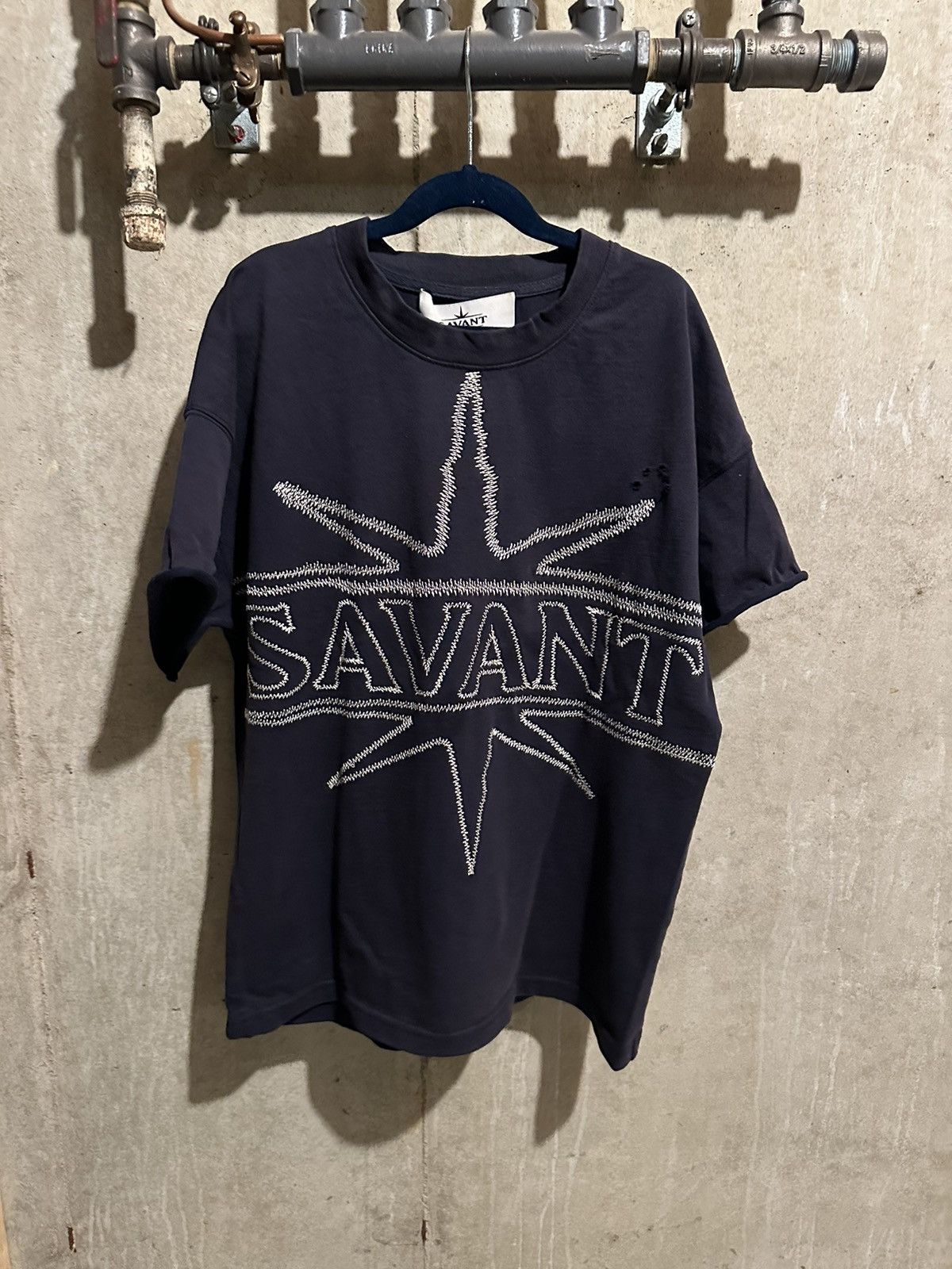 Vintage ‘Savant’ Star Faded Tee Size US M / EU 48-50 / 2 - 3 Thumbnail