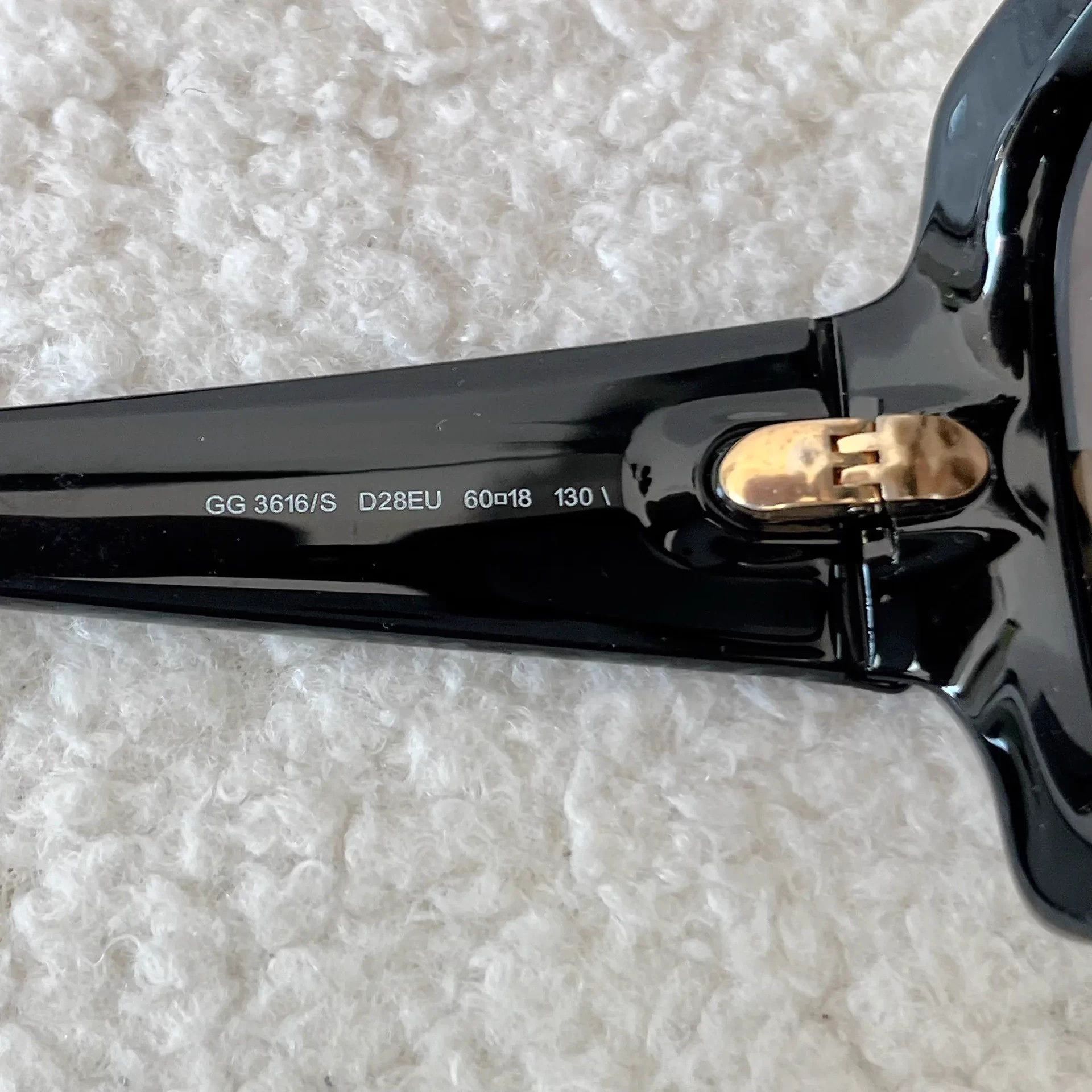 Gucci Gucci black pre-owned sunglasses Size ONE SIZE - 7 Thumbnail