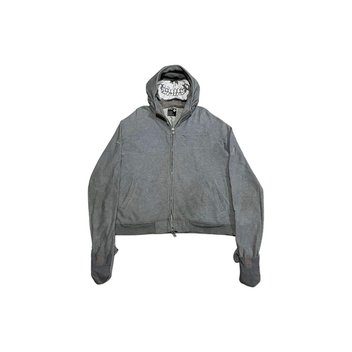 PPFM 🔥Y2K Archived Vintage PPFM Hoodie Skull Mask Distressed Size US L / EU 52-54 / 3 - 3 Thumbnail