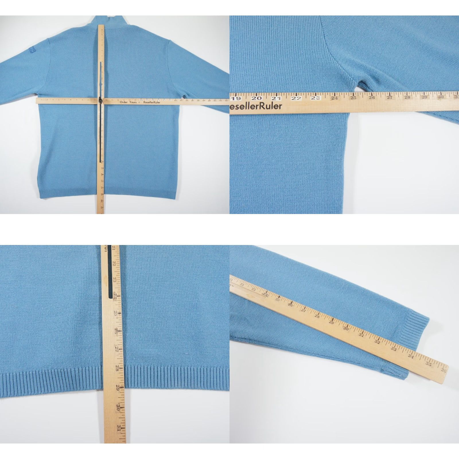 Paul & Shark VINTAGE Paul & Shark Men's Sweater XL Blue 1/4 Zip Pullover Knit Outdoor Casual Size US XL / EU 56 / 4 - 8 Thumbnail