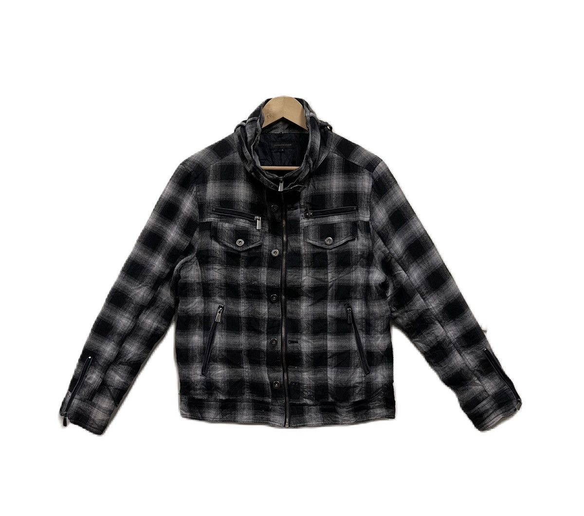 Hysteric Glamour Overarchiever Jacket Plaid Japanese Brand vkei Size US M / EU 48-50 / 2 - 1 Thumbnail