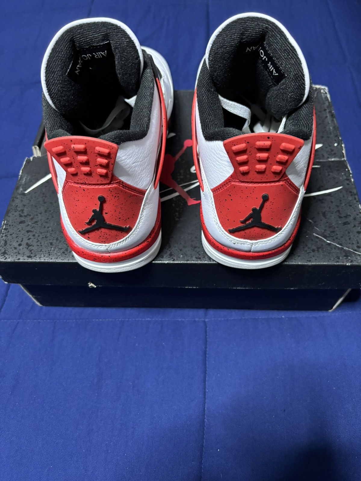 Jordan Brand Jordan 4 Retro Red Cement 2023 Size 10.5 Size US 10.5 / EU 43-44 - 4 Thumbnail