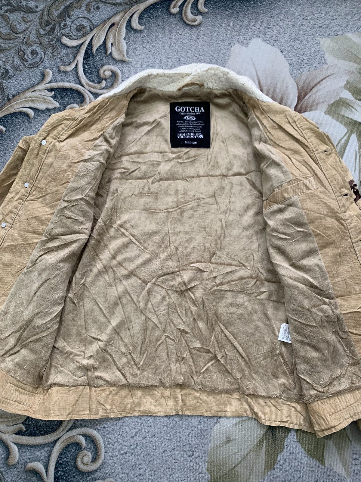 Gotcha Gotcha Embroidered House Of Gotcha Corduroy Jacket Size US M / EU 48-50 / 2 - 10 Thumbnail