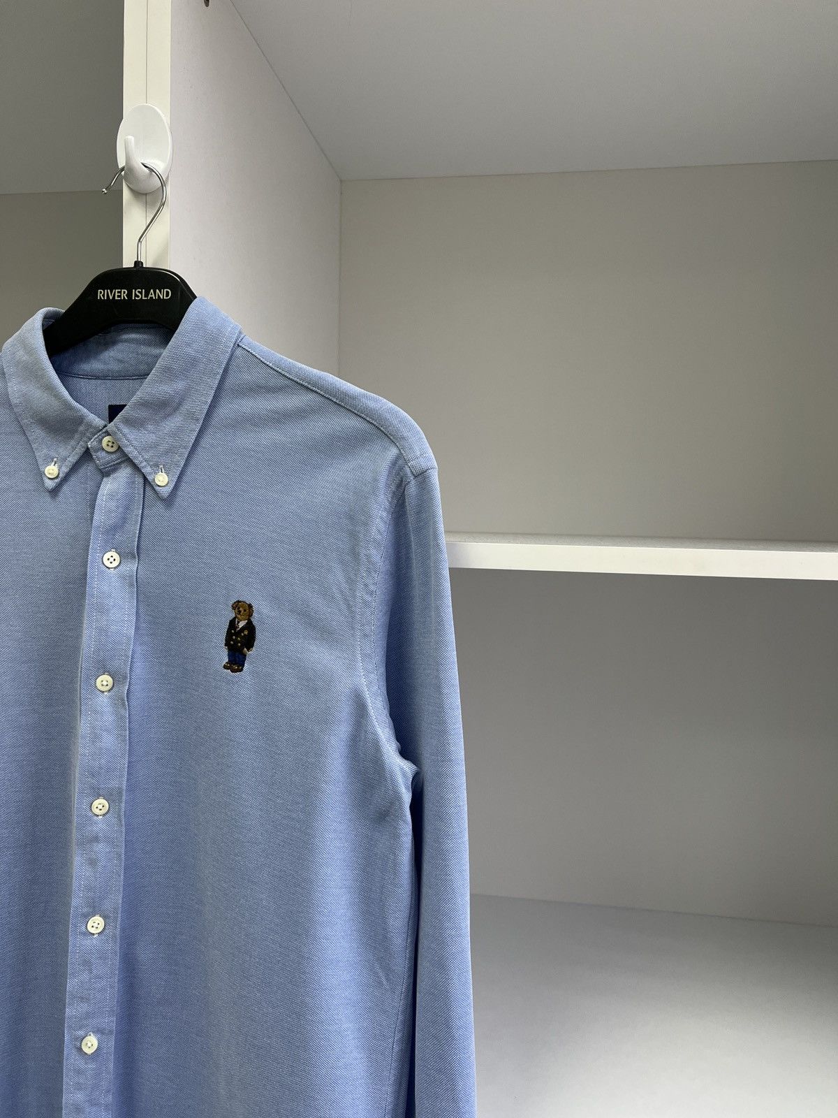 Polo Ralph Lauren × Vintage Vintage Polo Ralph Lauren Polo bear button up shirt Size US L / EU 52-54 / 3 - 5 Thumbnail