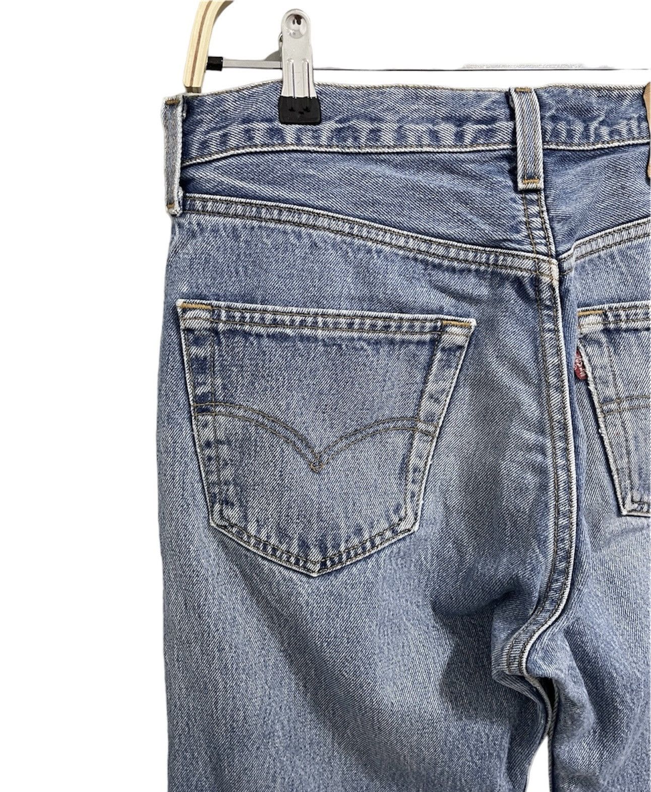 Levi's VINTAGE 90s LEVIS 501 NON SELVEDGE 34x33 STAMP 524 Size US 31 - 12 Thumbnail