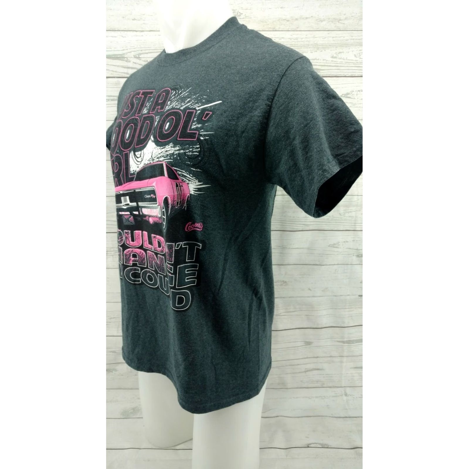 Gildan Gildan Shirt Womens Medium Multicolor Cotton Car Graphic Cooters Nashville TN"} Size M / US 6-8 / IT 42-44 - 3 Thumbnail