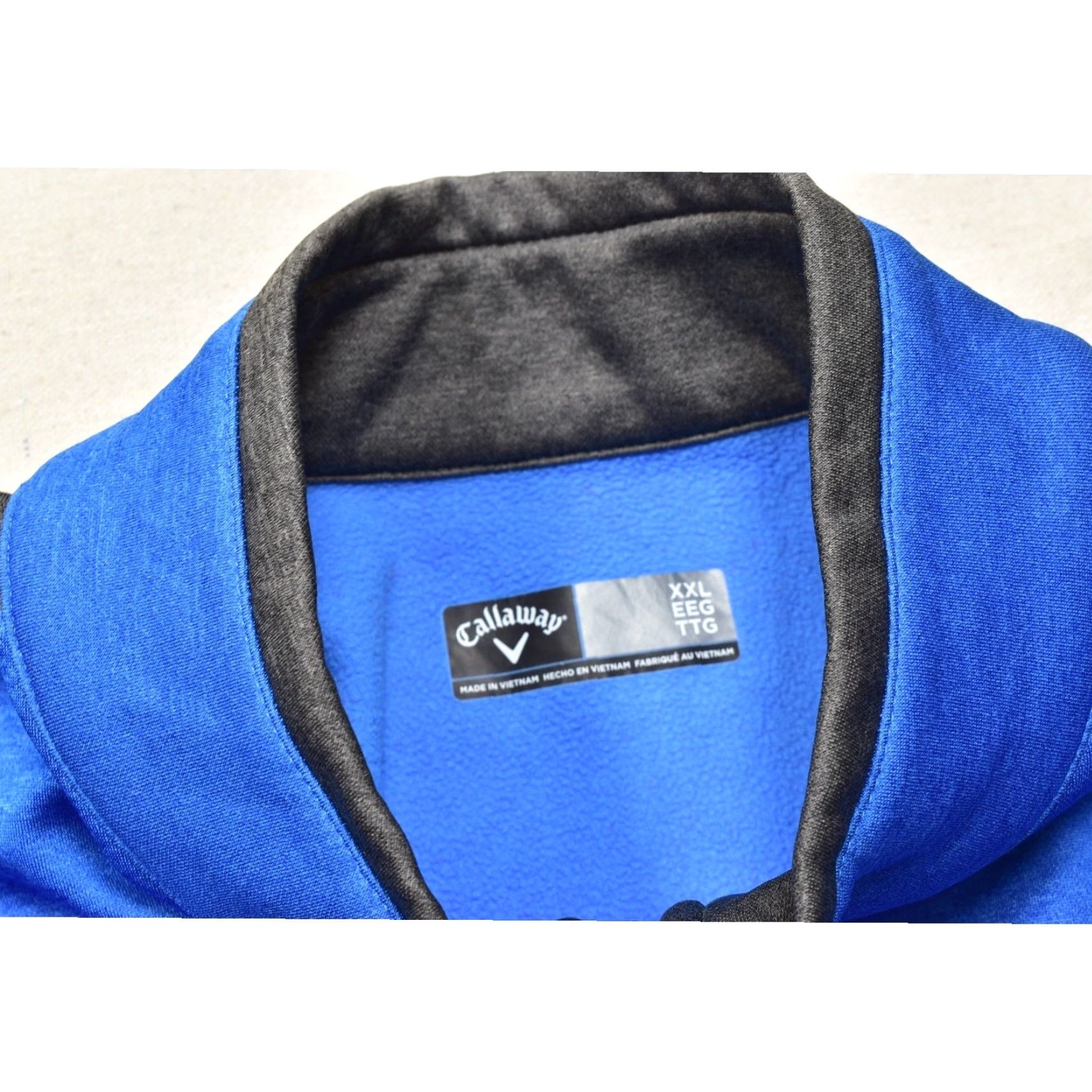 Callaway Callaway Men's Blue 1/4 Zip Pullover Jacket Regular Size XXL Golf Performance Size US XXL / EU 58 / 5 - 6 Thumbnail