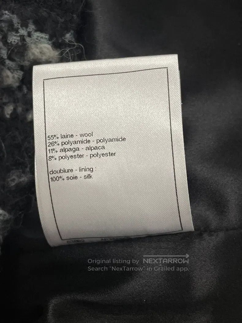 Chanel Chanel Gray colour-matched sequin tweed plaid vest Size XS / US 0-2 / IT 36-38 - 7 Thumbnail