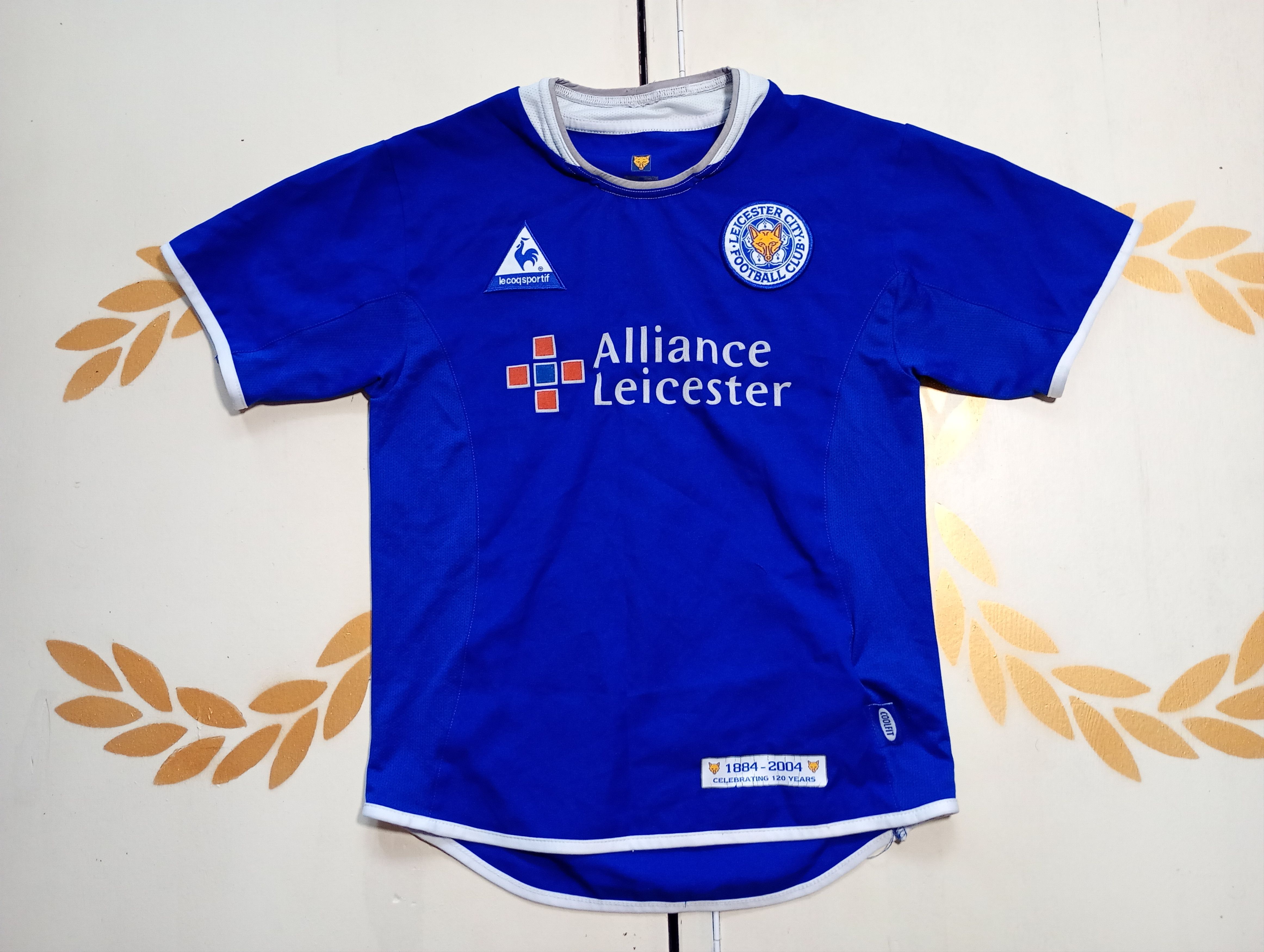 Le Coq Sportif Le Coq Sportif Leicester City FC Jersey 2004 kids size 9-10 Size US XXS / EU 40 - 1 Thumbnail