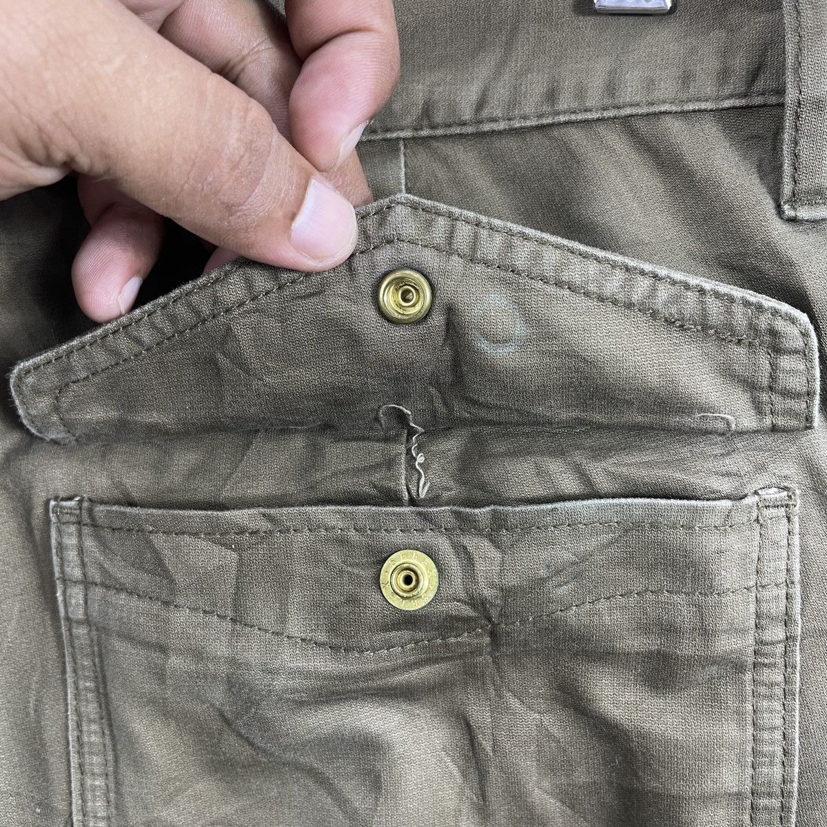 Journal Standard × Vintage Vintage Journal Standard Faded Cargo Bush Pants Size US 35 - 12 Thumbnail