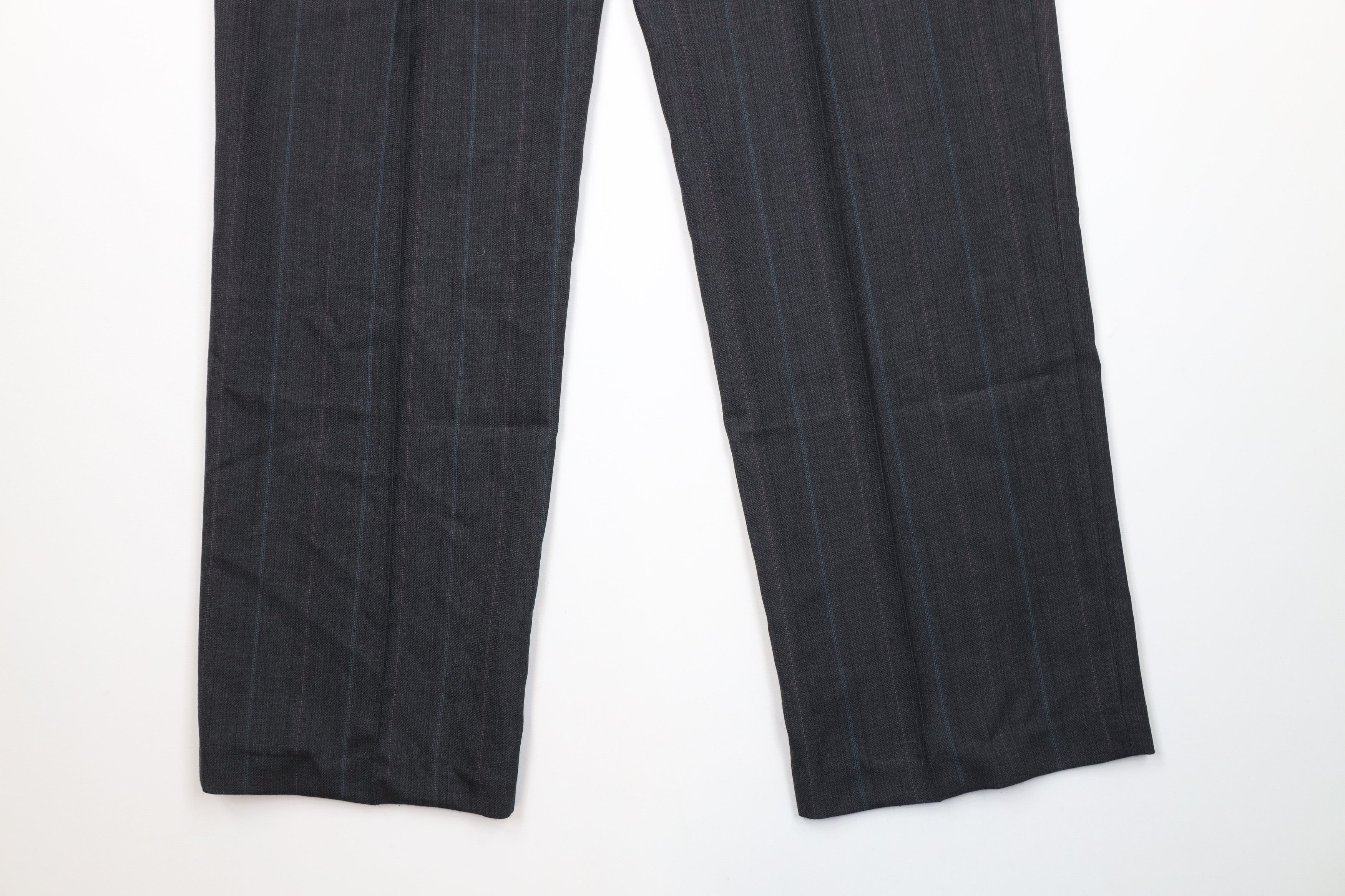 Vintage Vintage 90s Streetwear Pinstriped Wide Leg Chino Pants USA Size US 32 / EU 48 - 11 Thumbnail