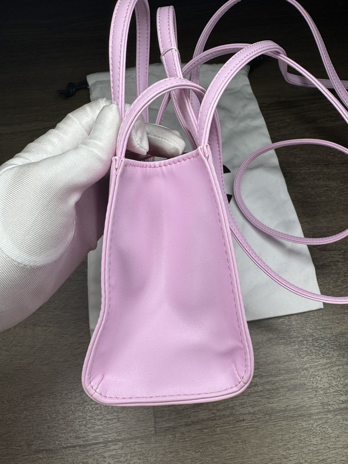 Telfar NEW Telfar Bubblegum Pink Small Size ONE SIZE - 3 Thumbnail